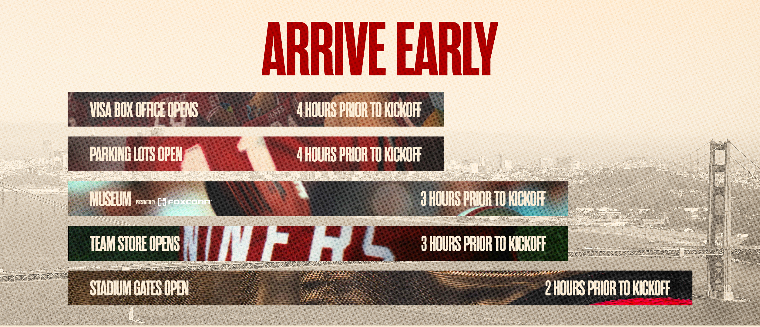Arrive Early