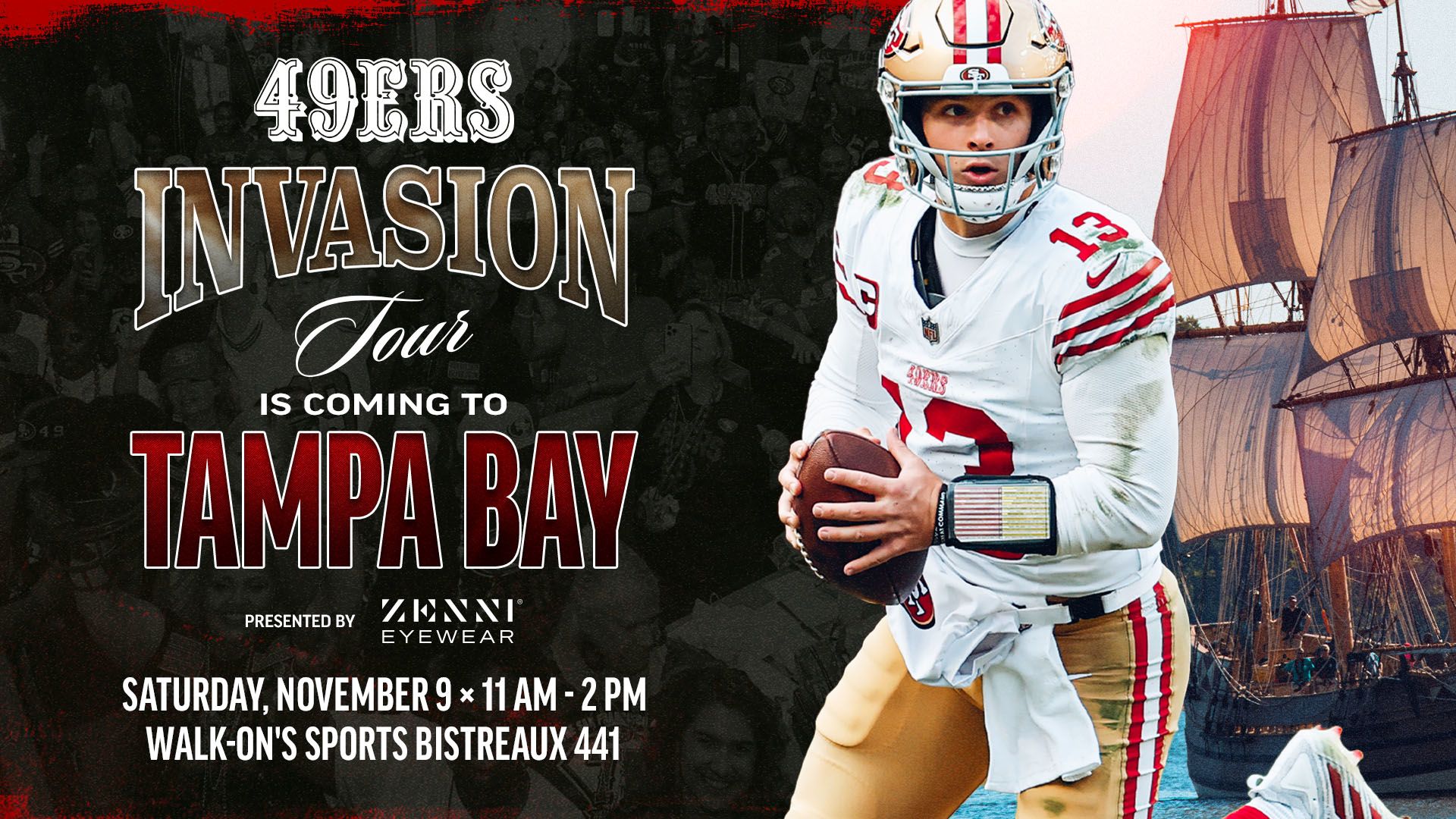 San purchases Francisco 49ers fan pack