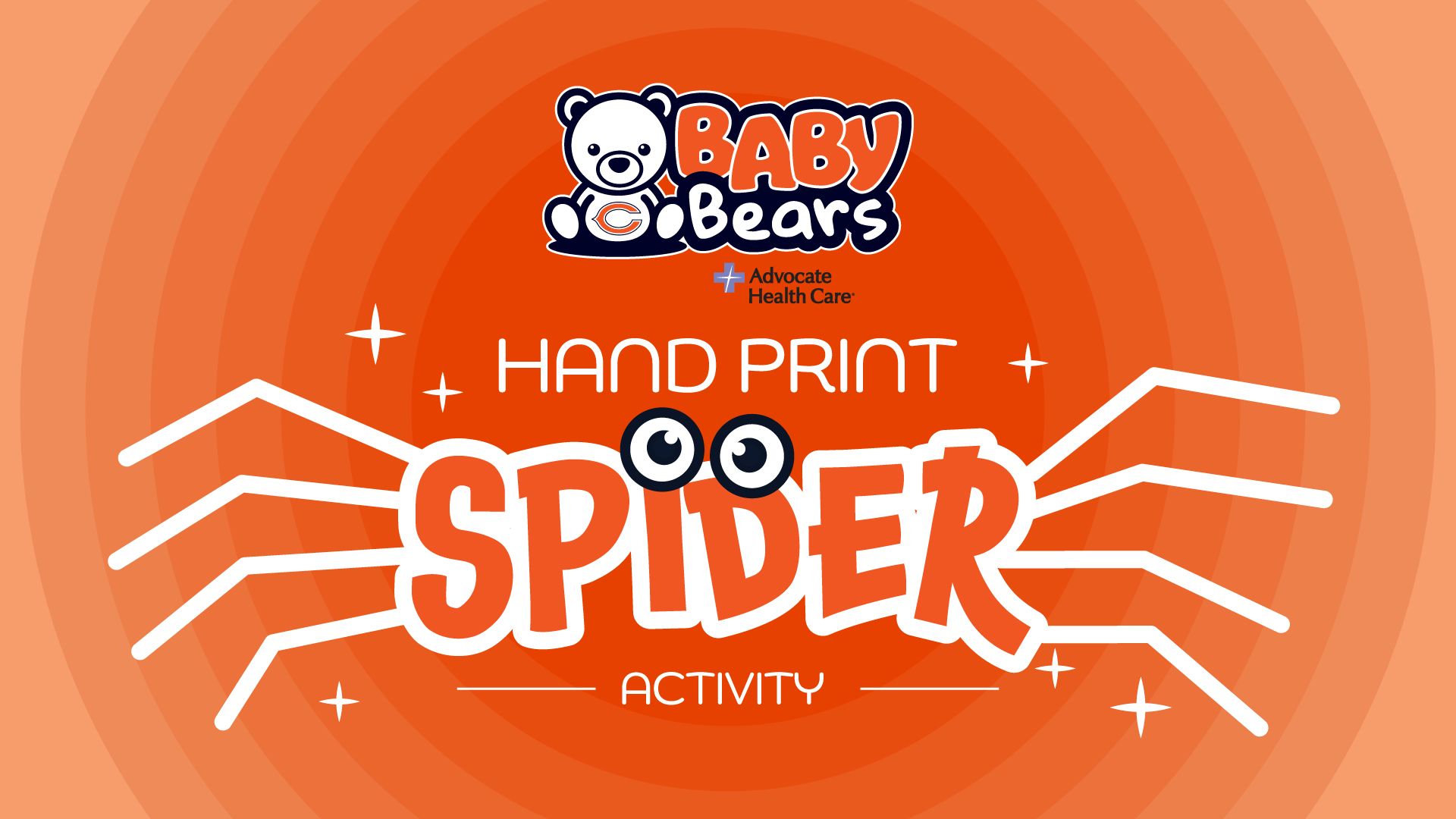 Hand Print Spider Activity