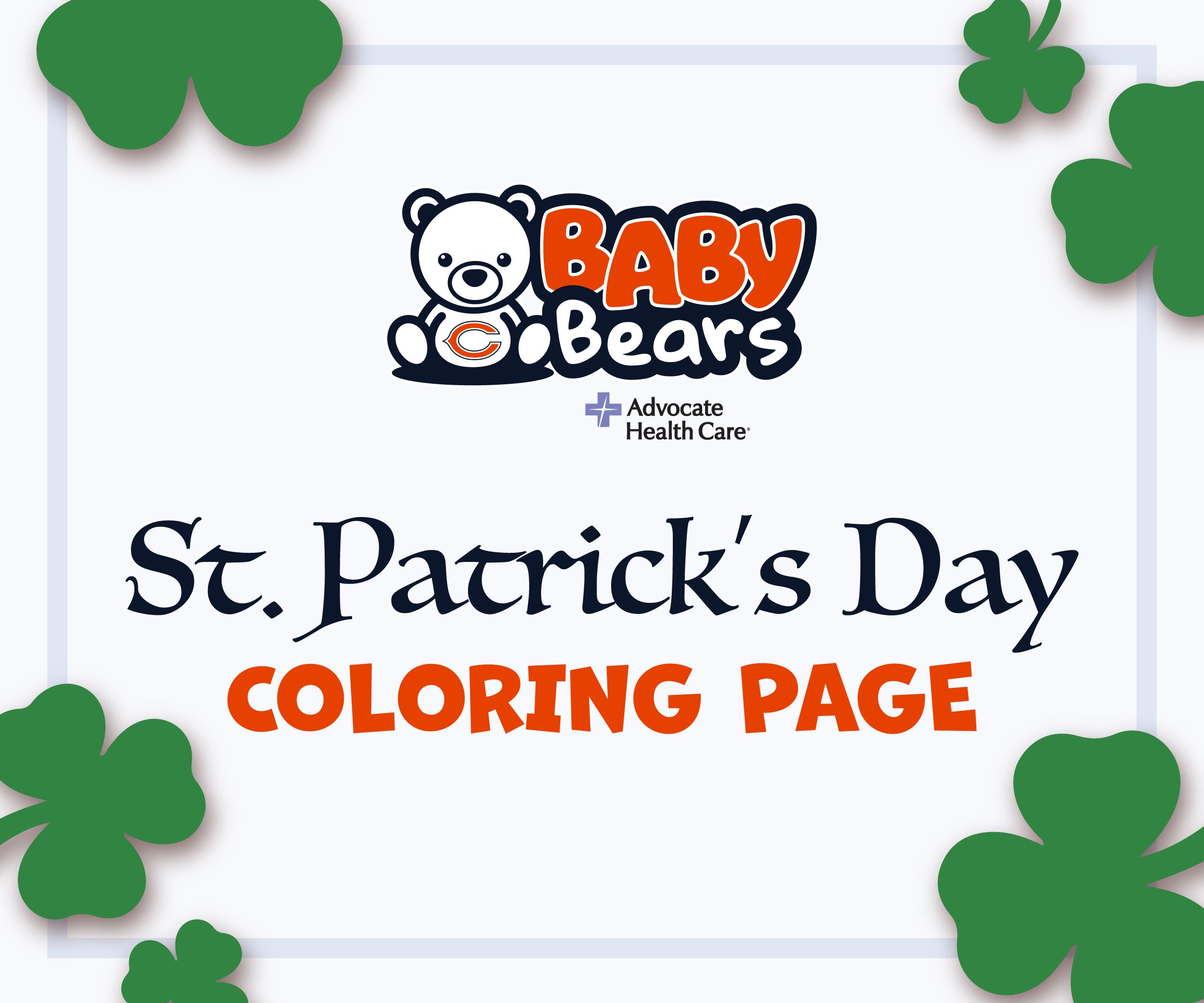 St. Patrick's Day Coloring Page