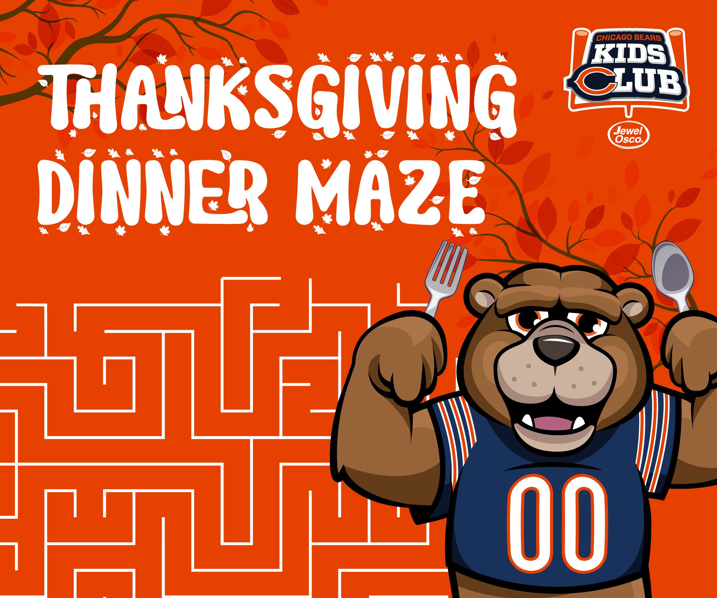 Thanksgiving Dinner Maze