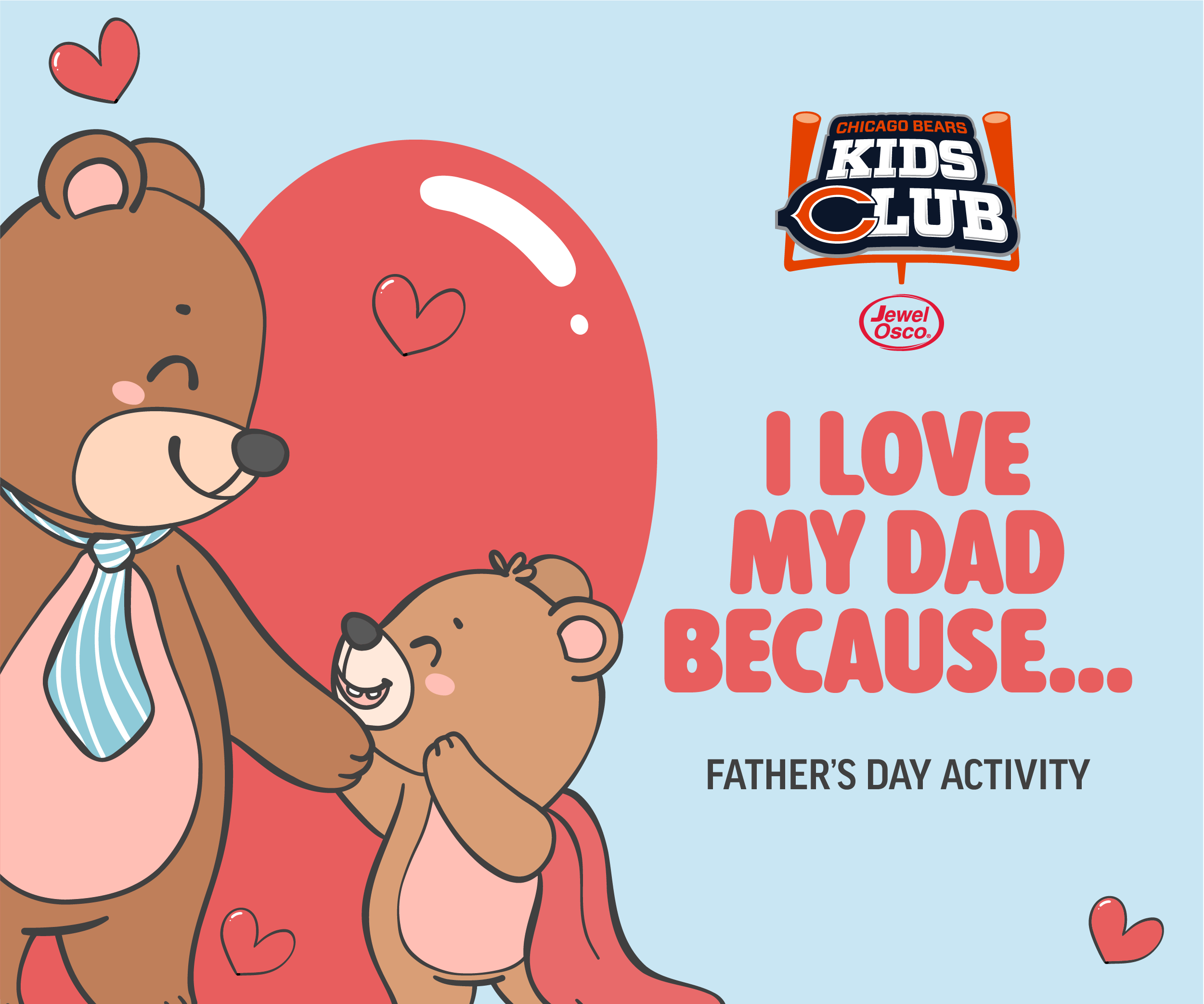 I Love My Dad Because...