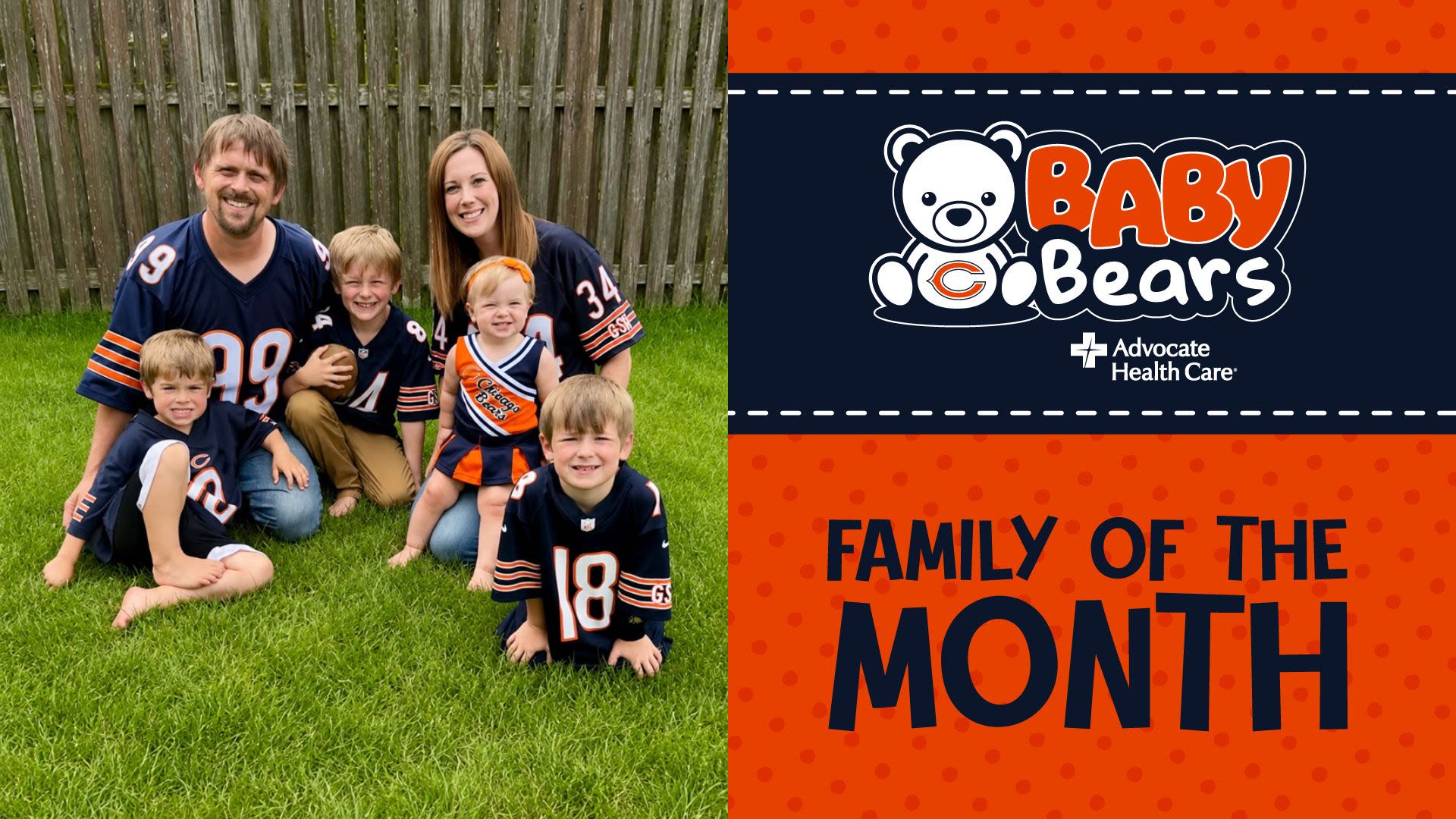 Be Featured As Our Family of the Month!