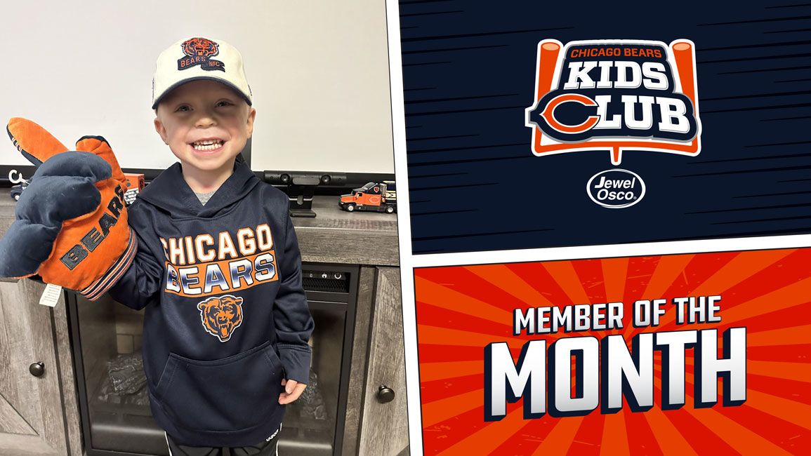 Chicago Bears kids top collectibles