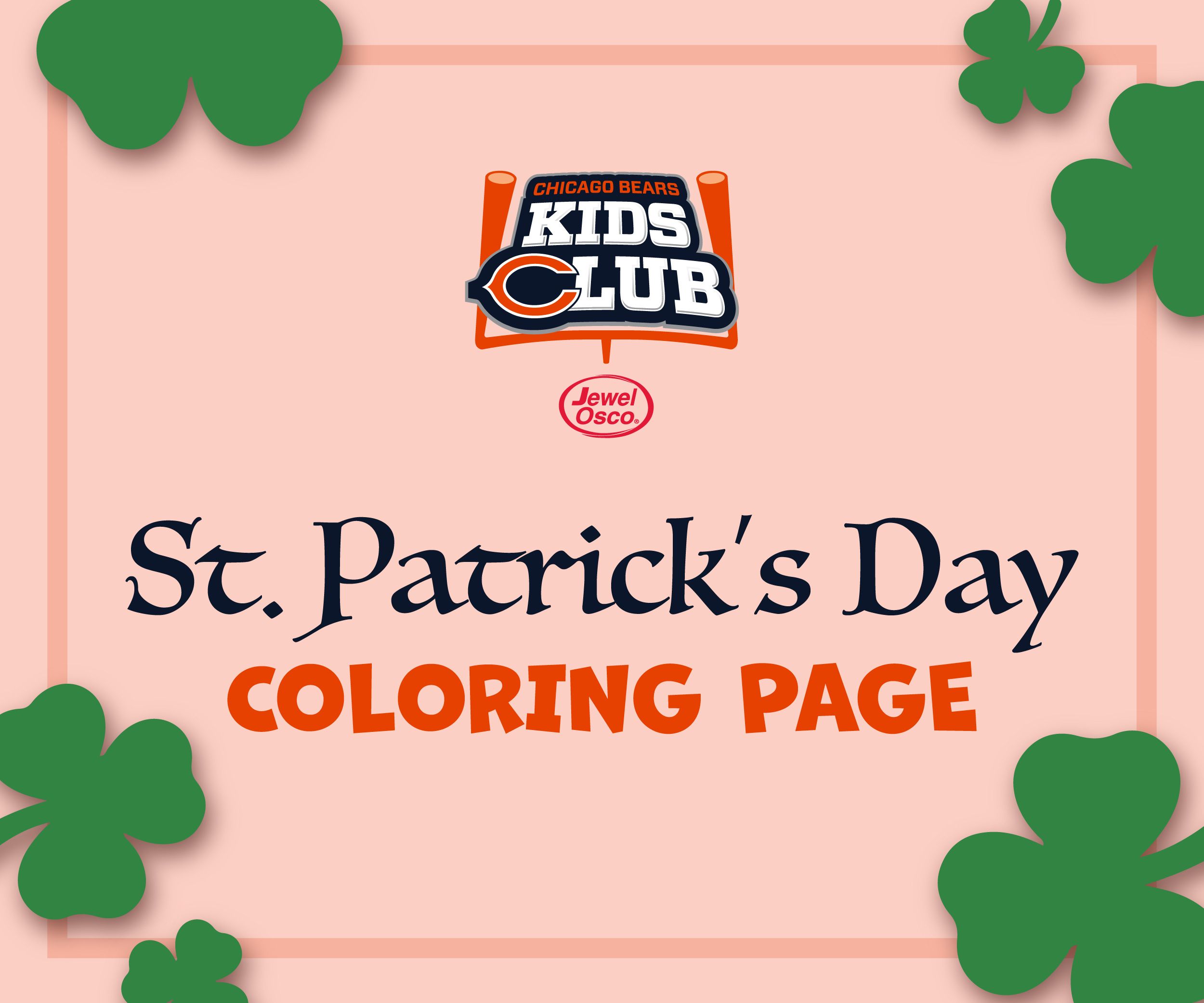 St. Patrick's Day Coloring Page