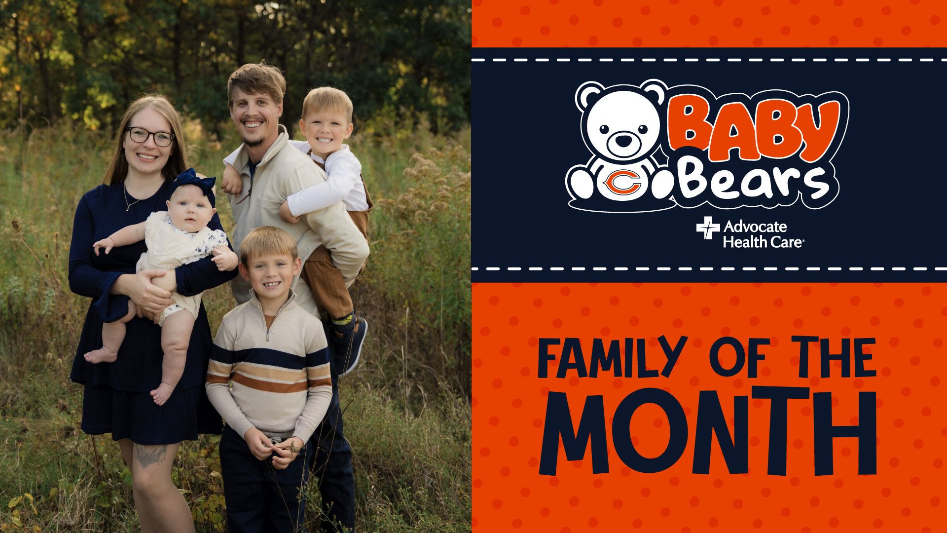 Be Featured As Our Family of the Month!