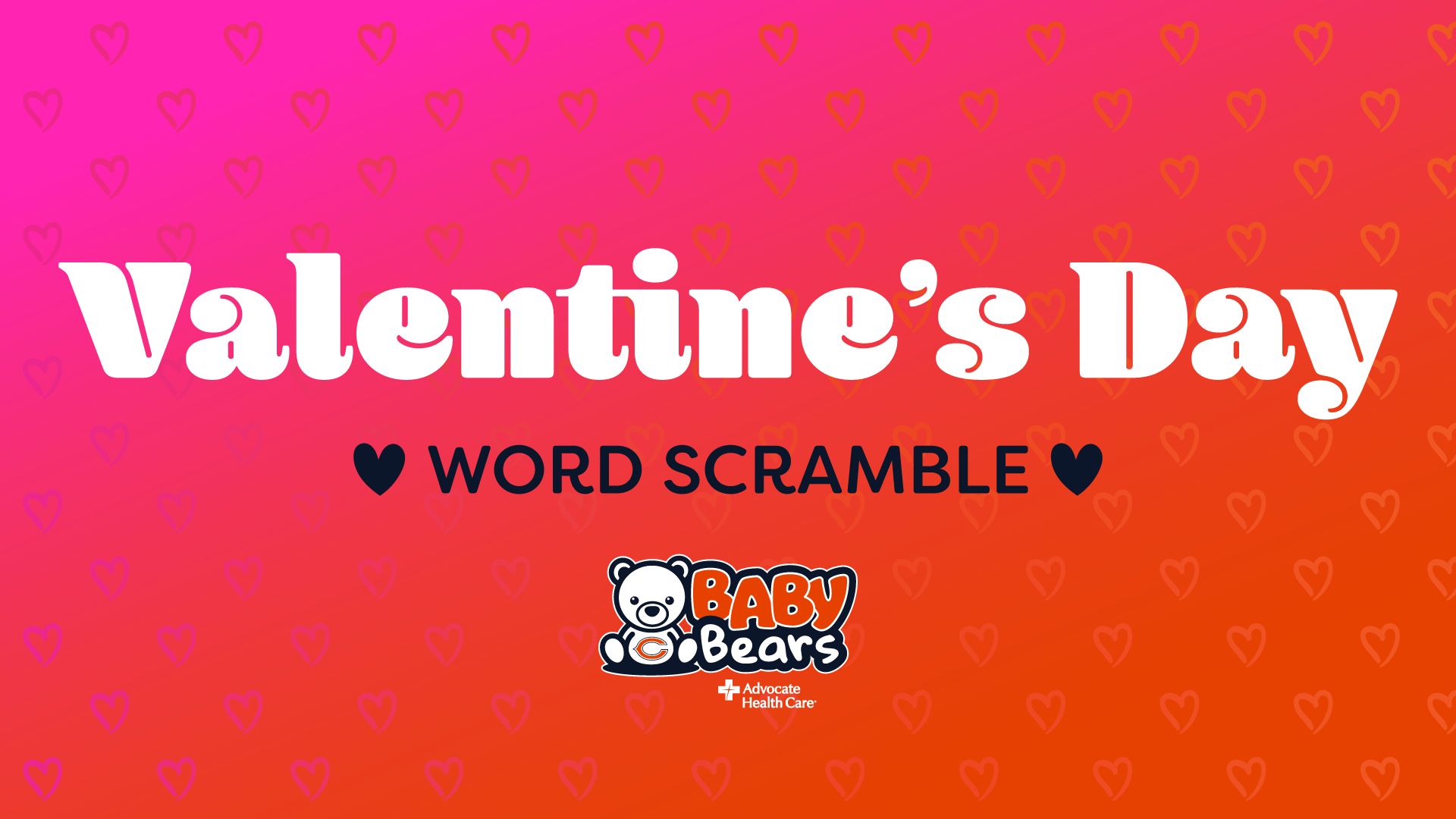 Valentine's Day Word Scramble