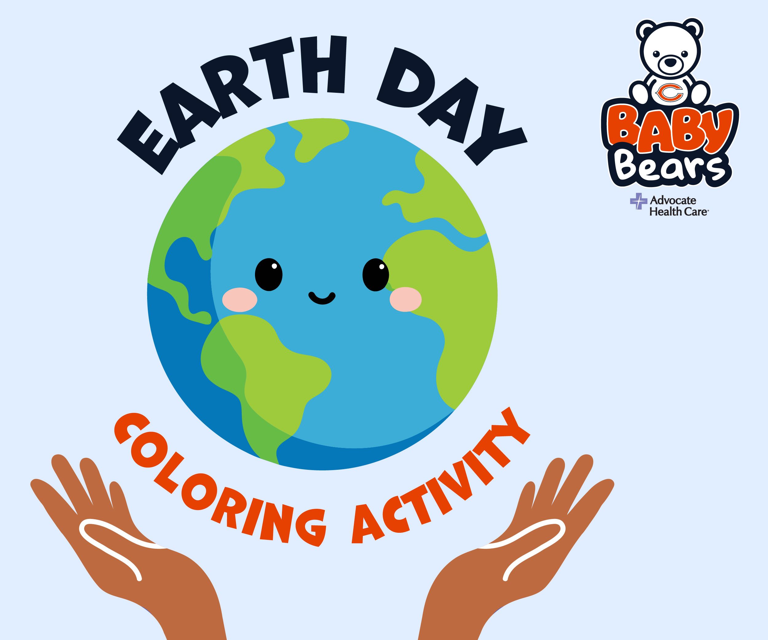Earth Day Coloring Sheet