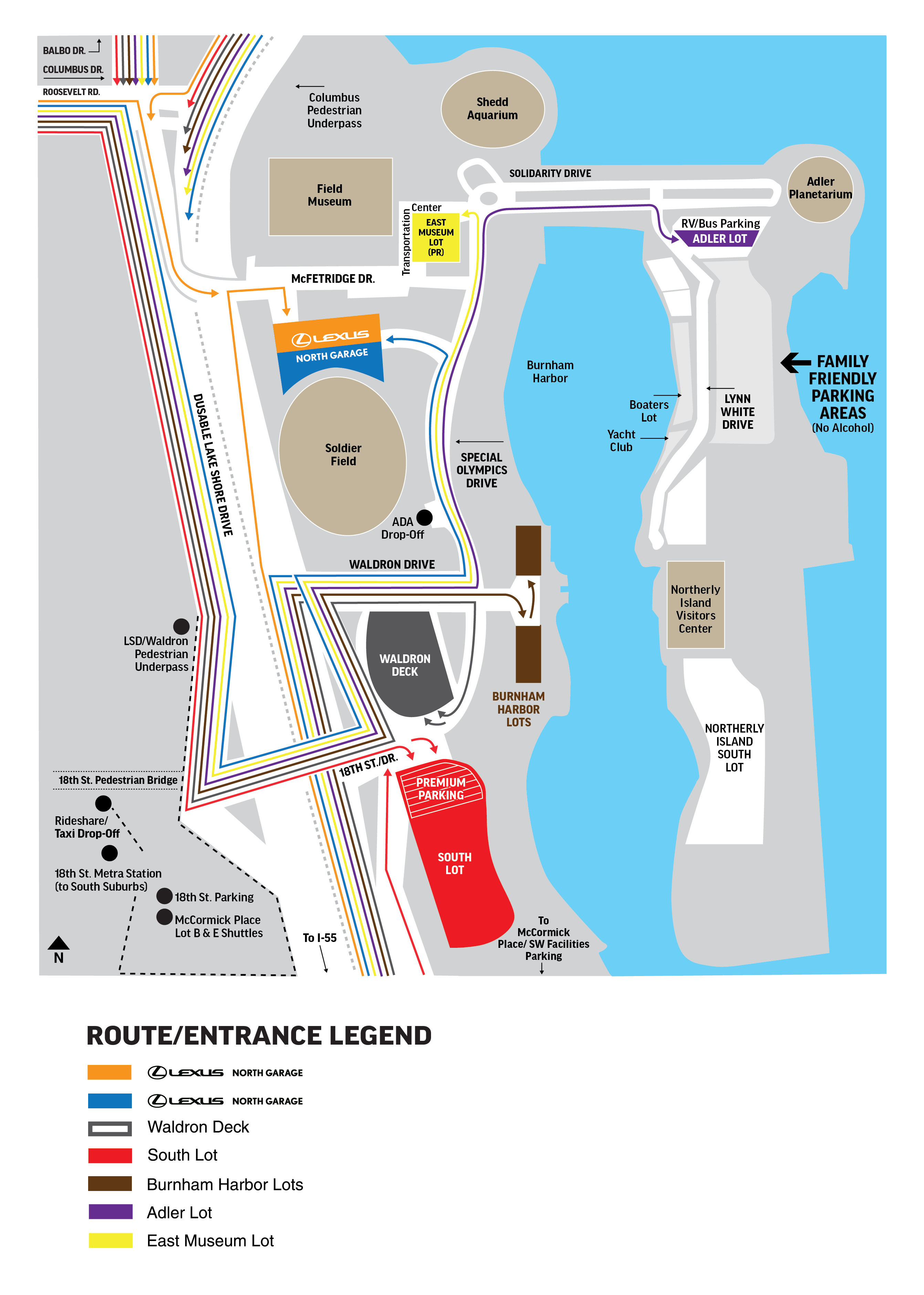 Entrance Routes