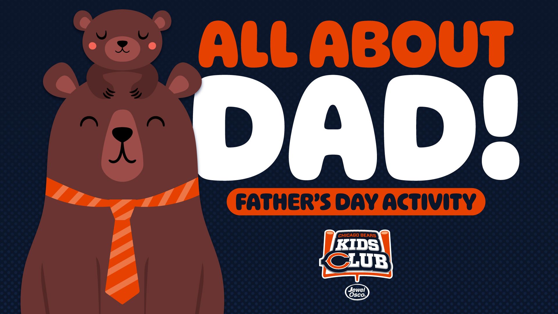 Father's Day All About Dad Poster