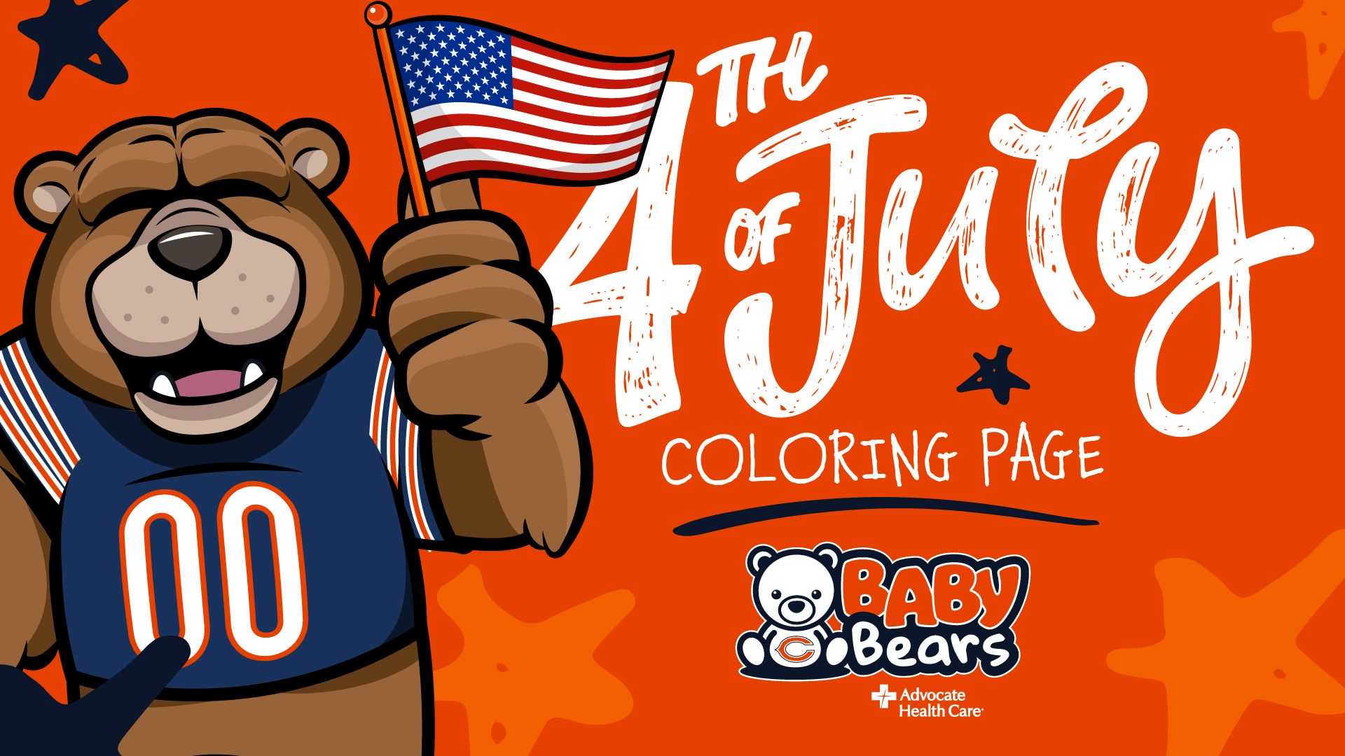 4th of July Coloring Activity