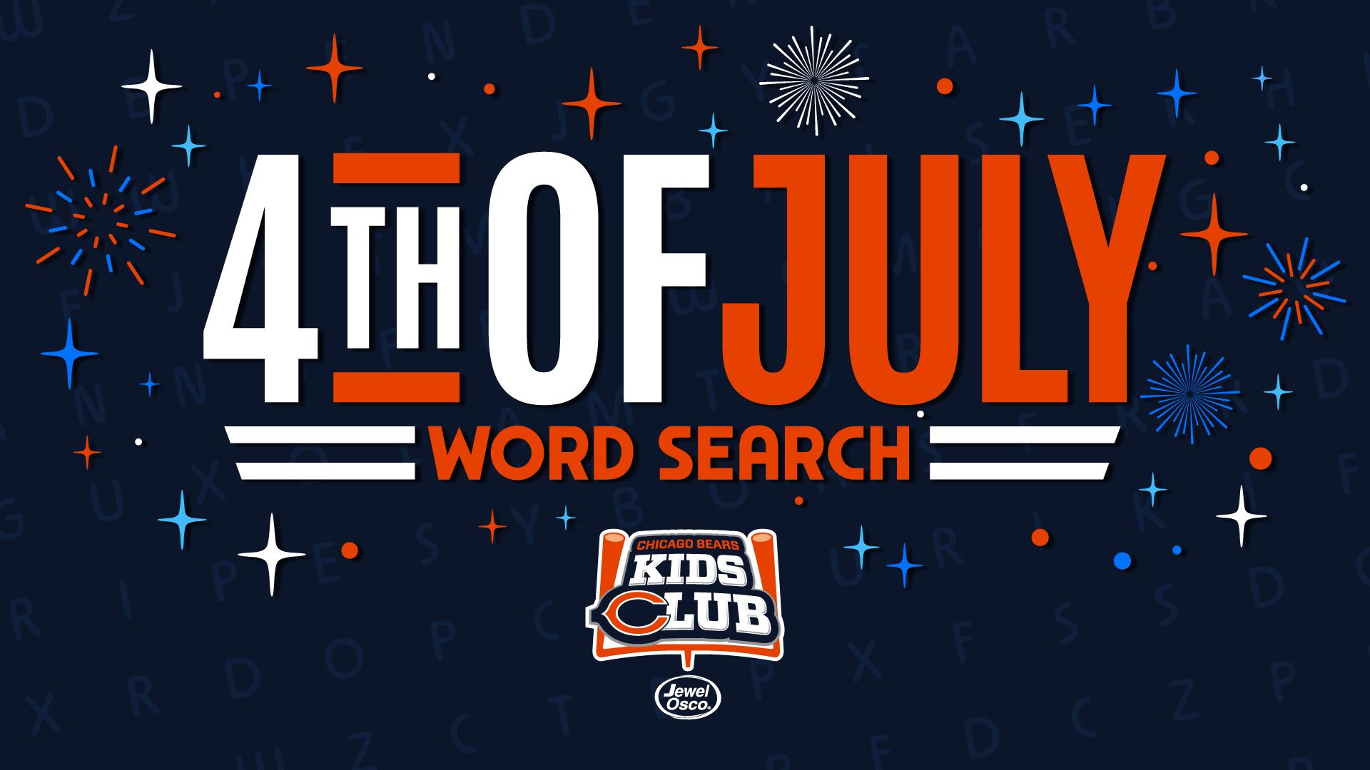 4th of July Word Search