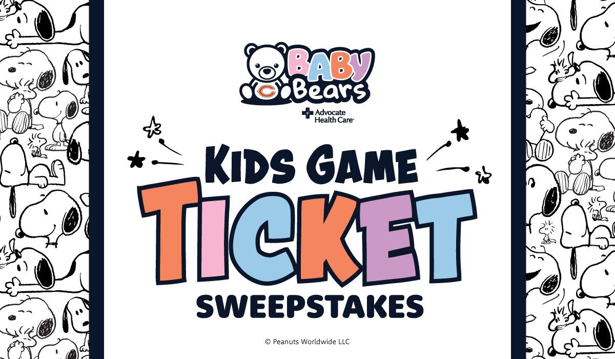 Bring your youngest fan to experience a Bears gameday!