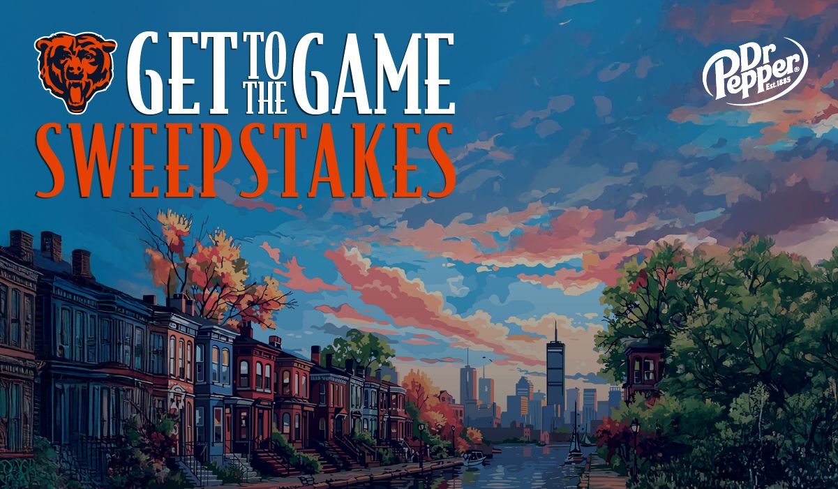 You Could See the Bears Play the Ravens in Baltimore! Enter for the chance to win!