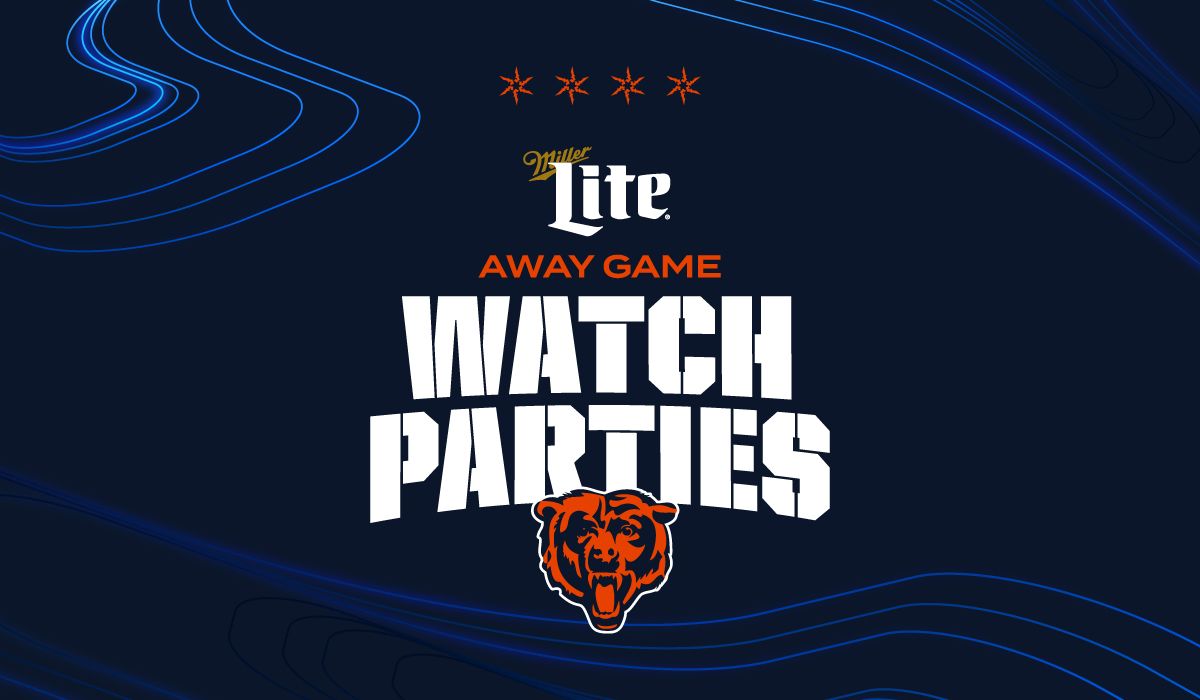 Join Bears fans across the Chicagoland area as we start the regular season on the road!