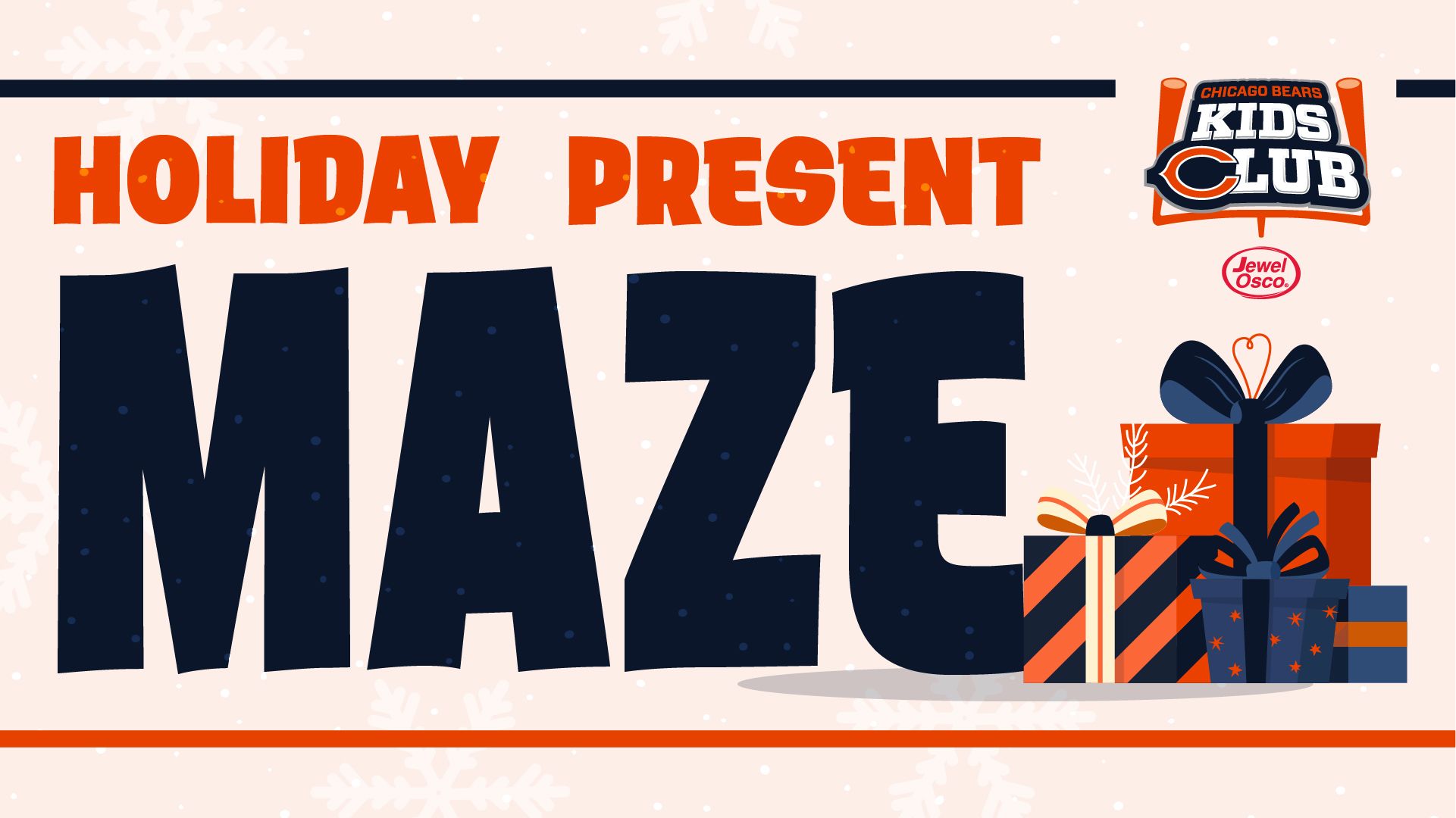 Holiday Maze Activity