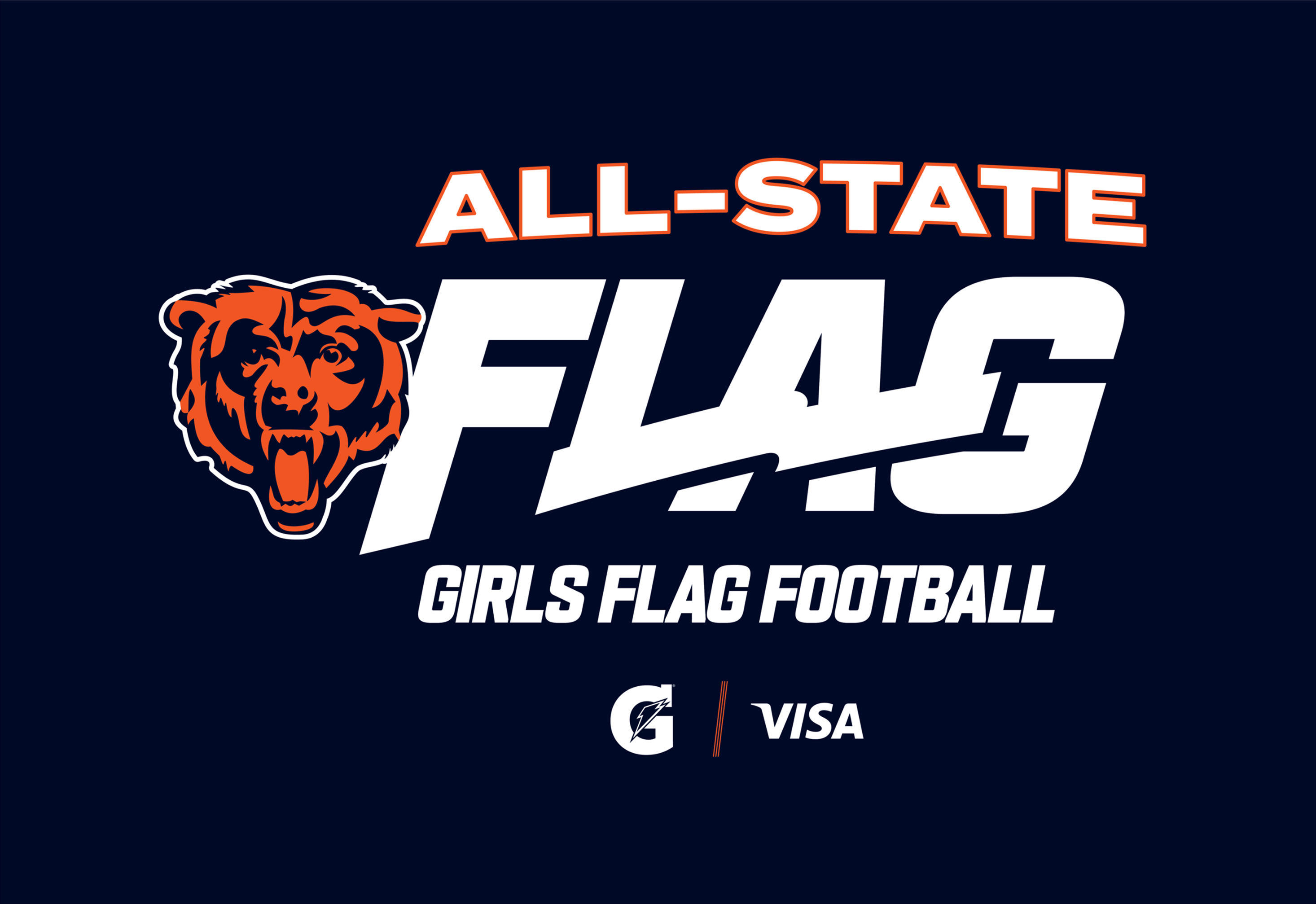 Chicago Bears Girls Flag All State Team