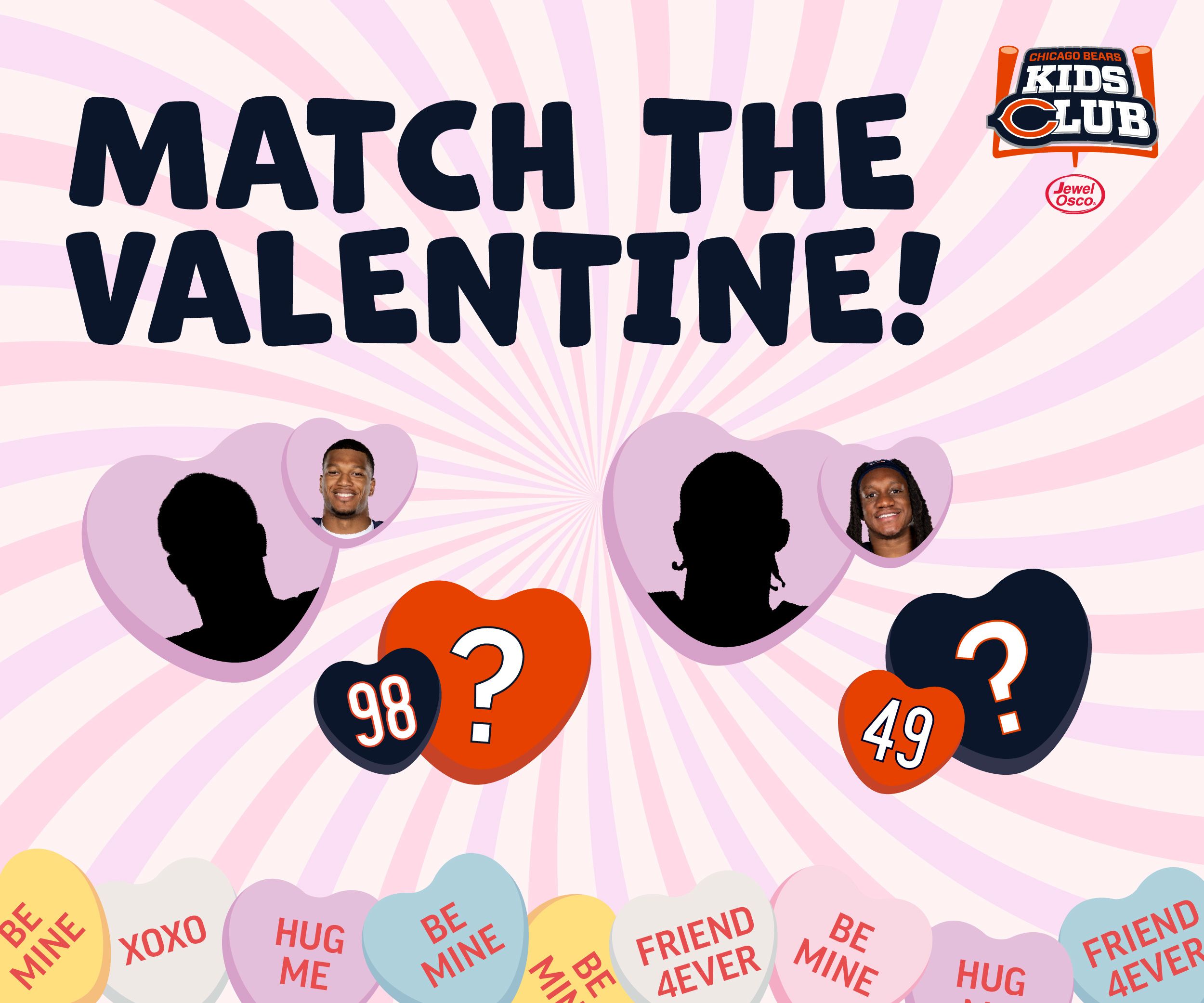 Match the Valentine