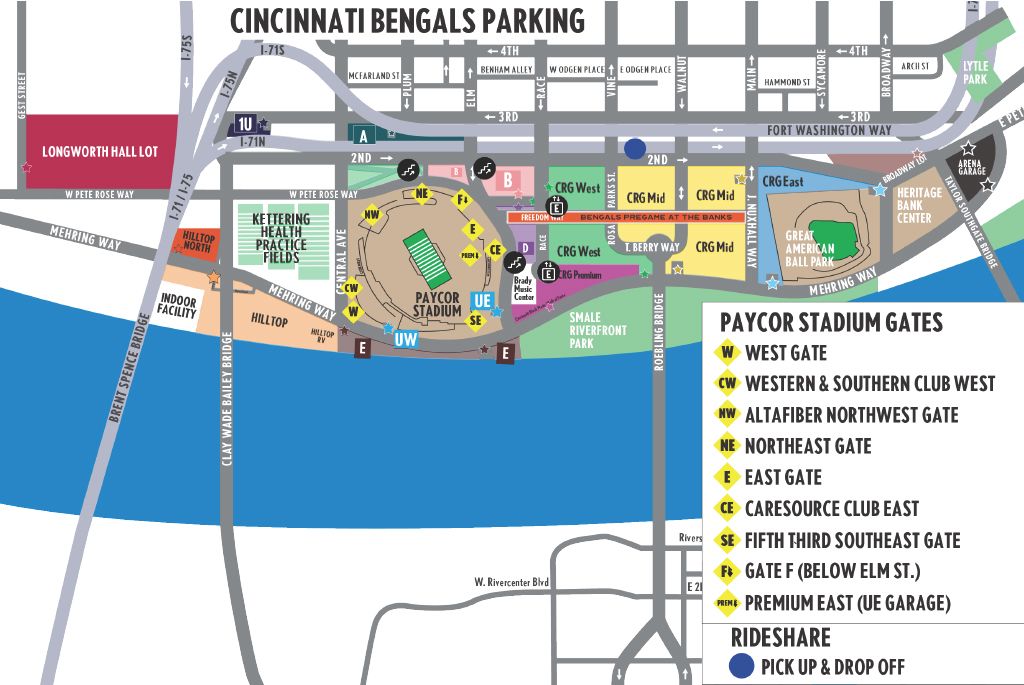 rideshare map updated