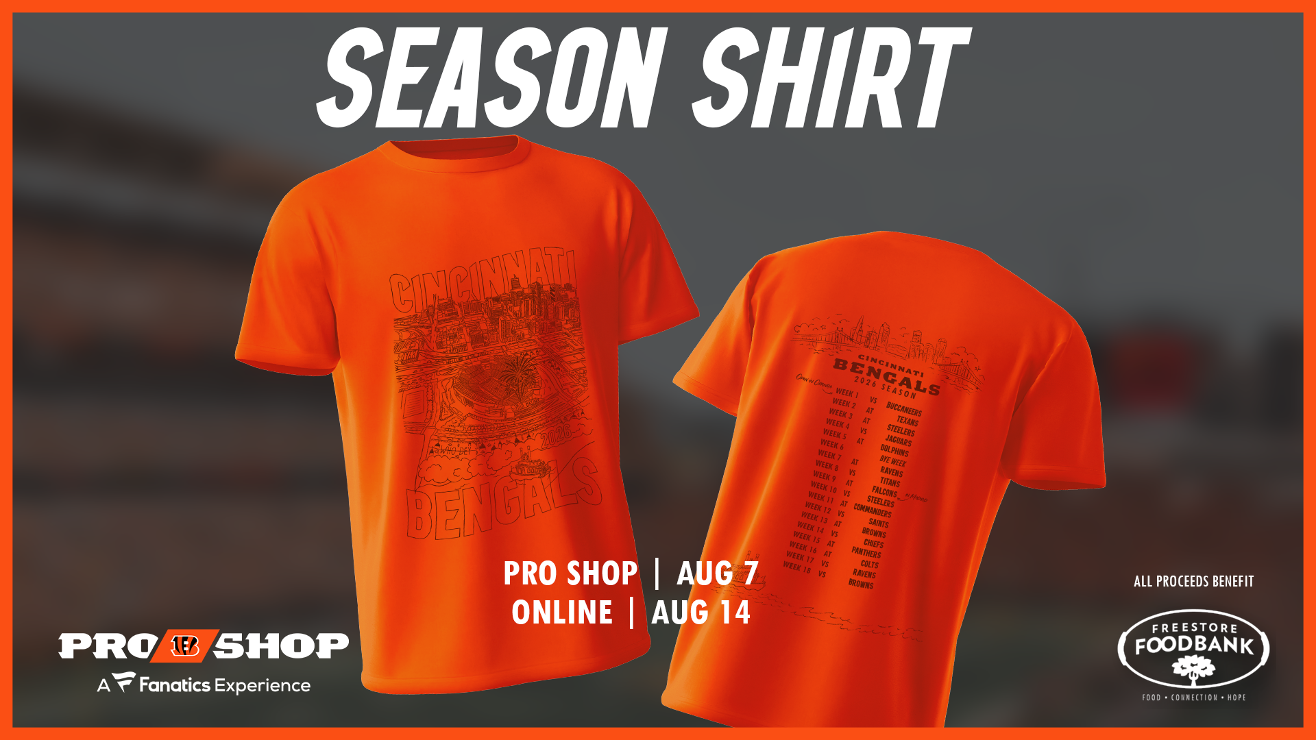 The 2026 Season Shirt