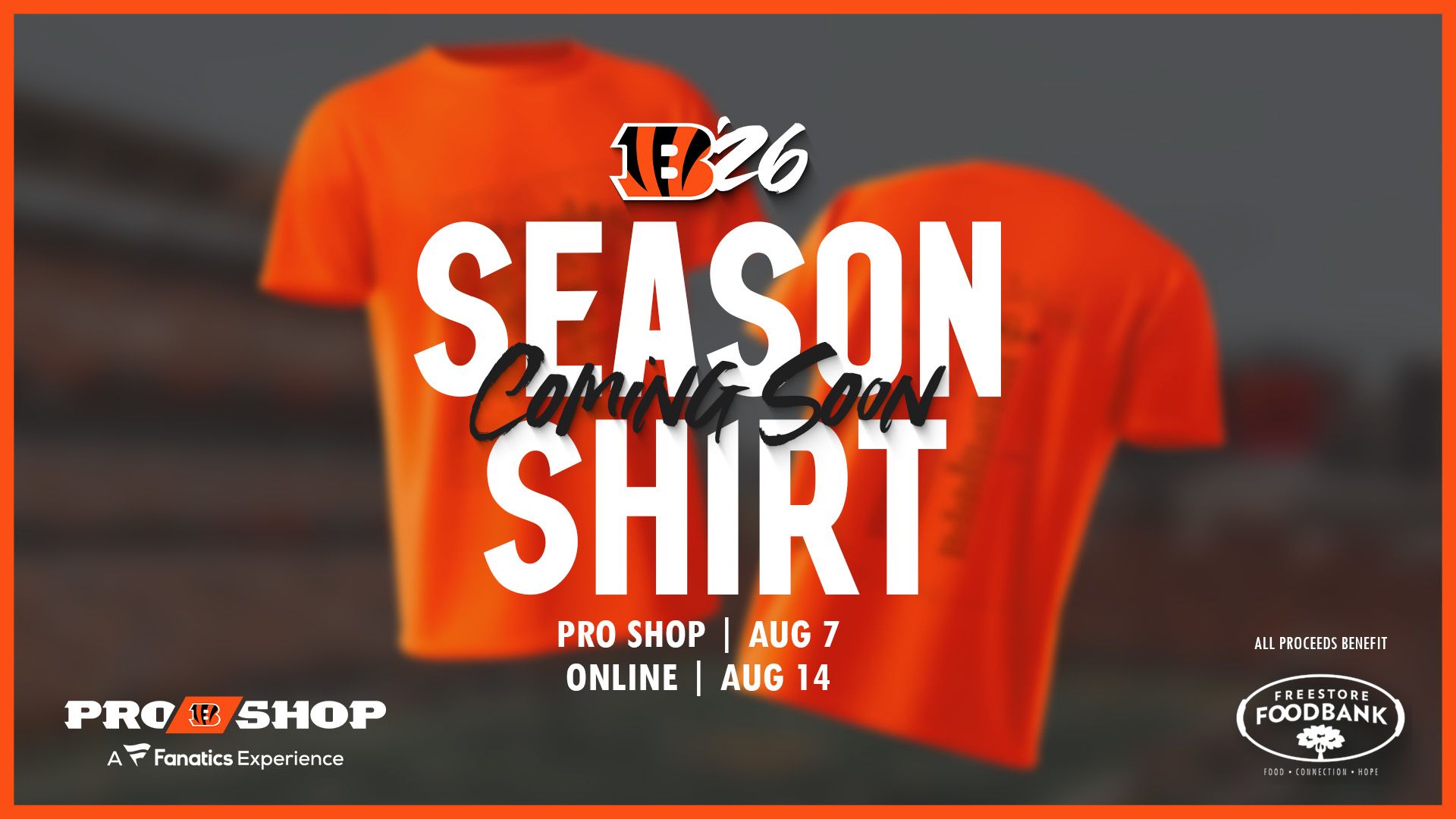 The 2026 Season Shirt