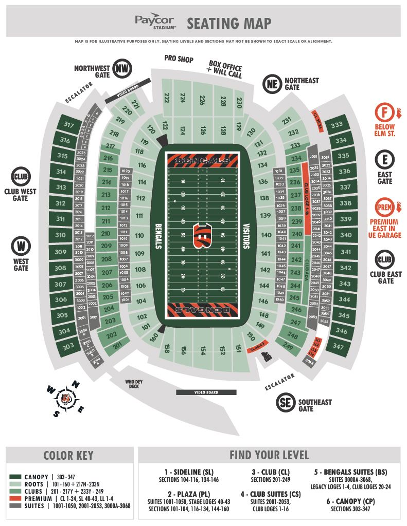 stadium map 2026 updated