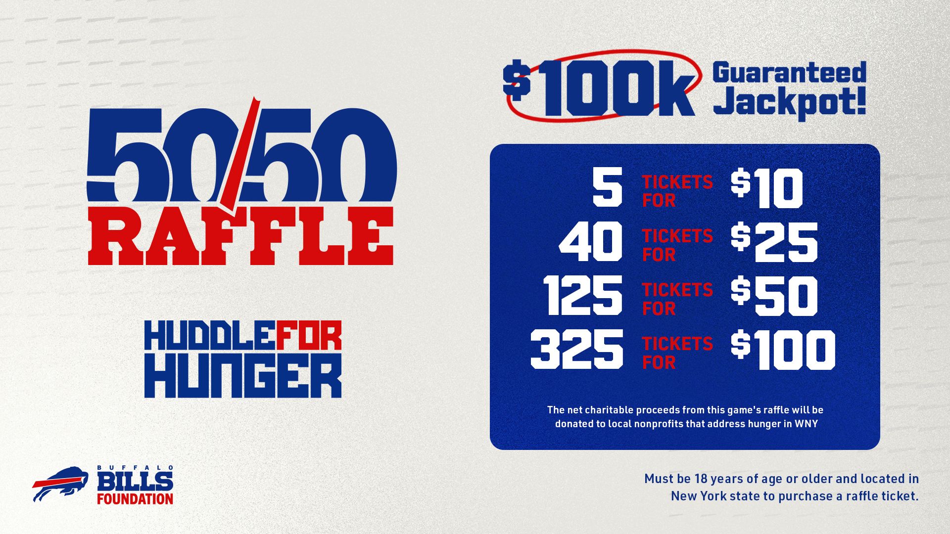 You Can Play 50/50 From Anywhere