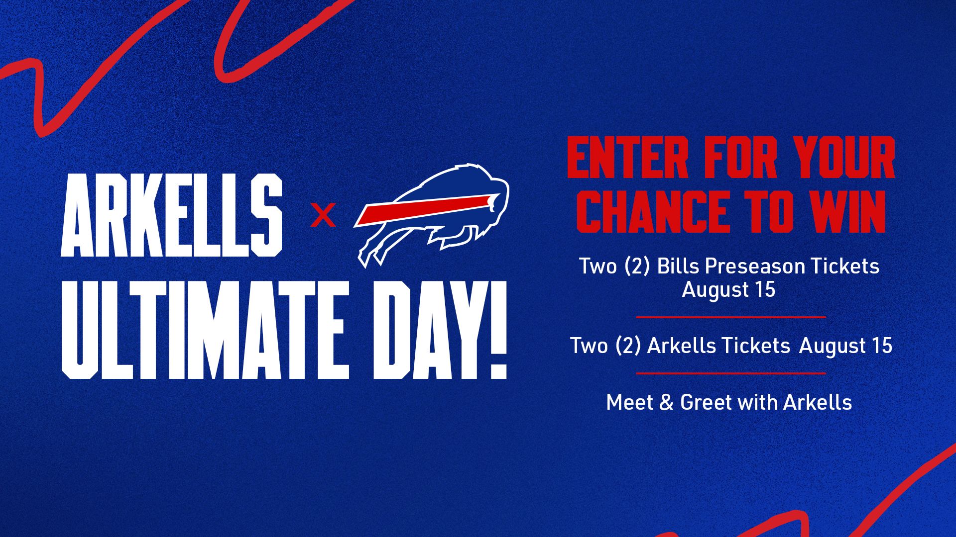 Arkells x Buffalo Bills Tickets Contest