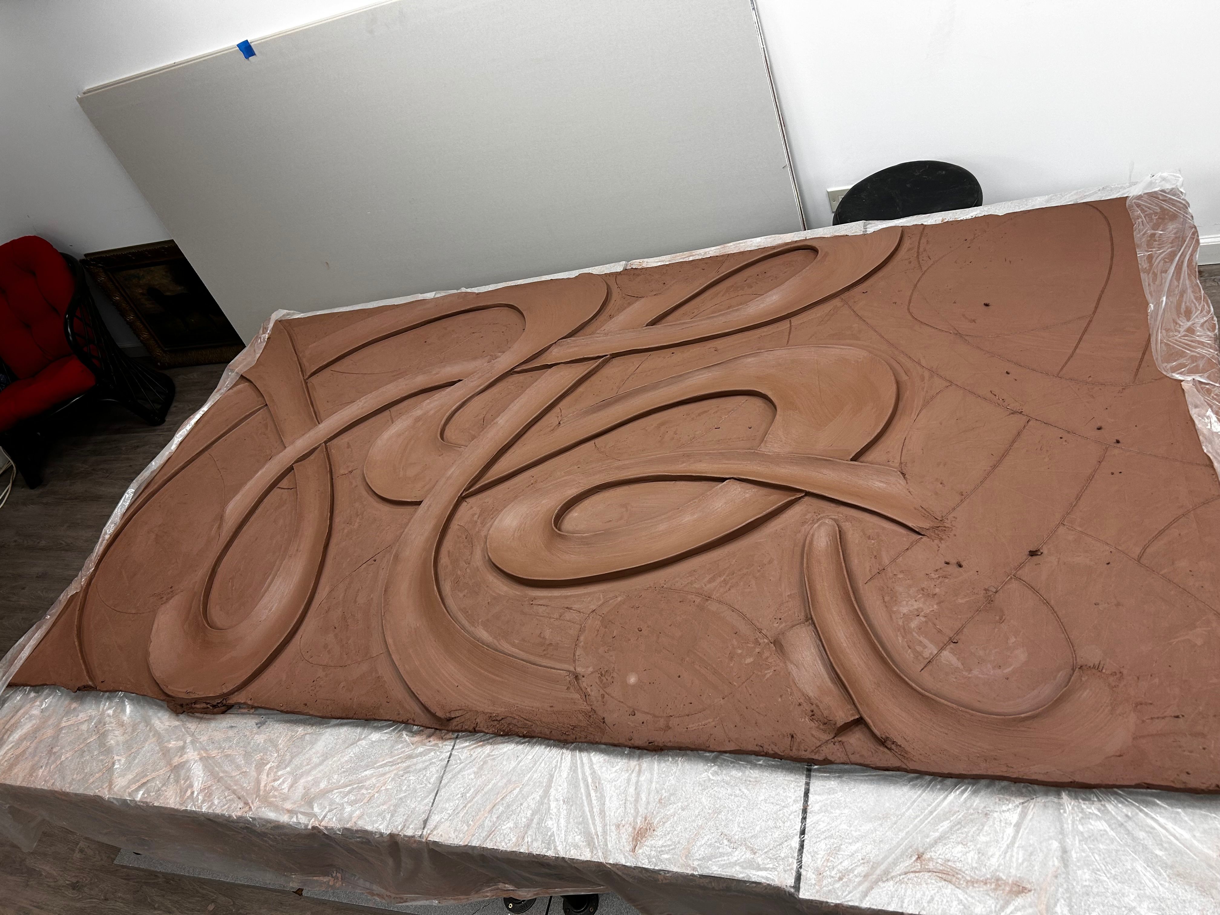 11.Curves almost done being roughed in