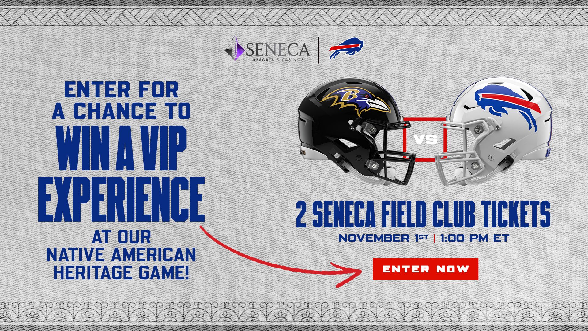 Native American Heritage Tickets Sweepstakes