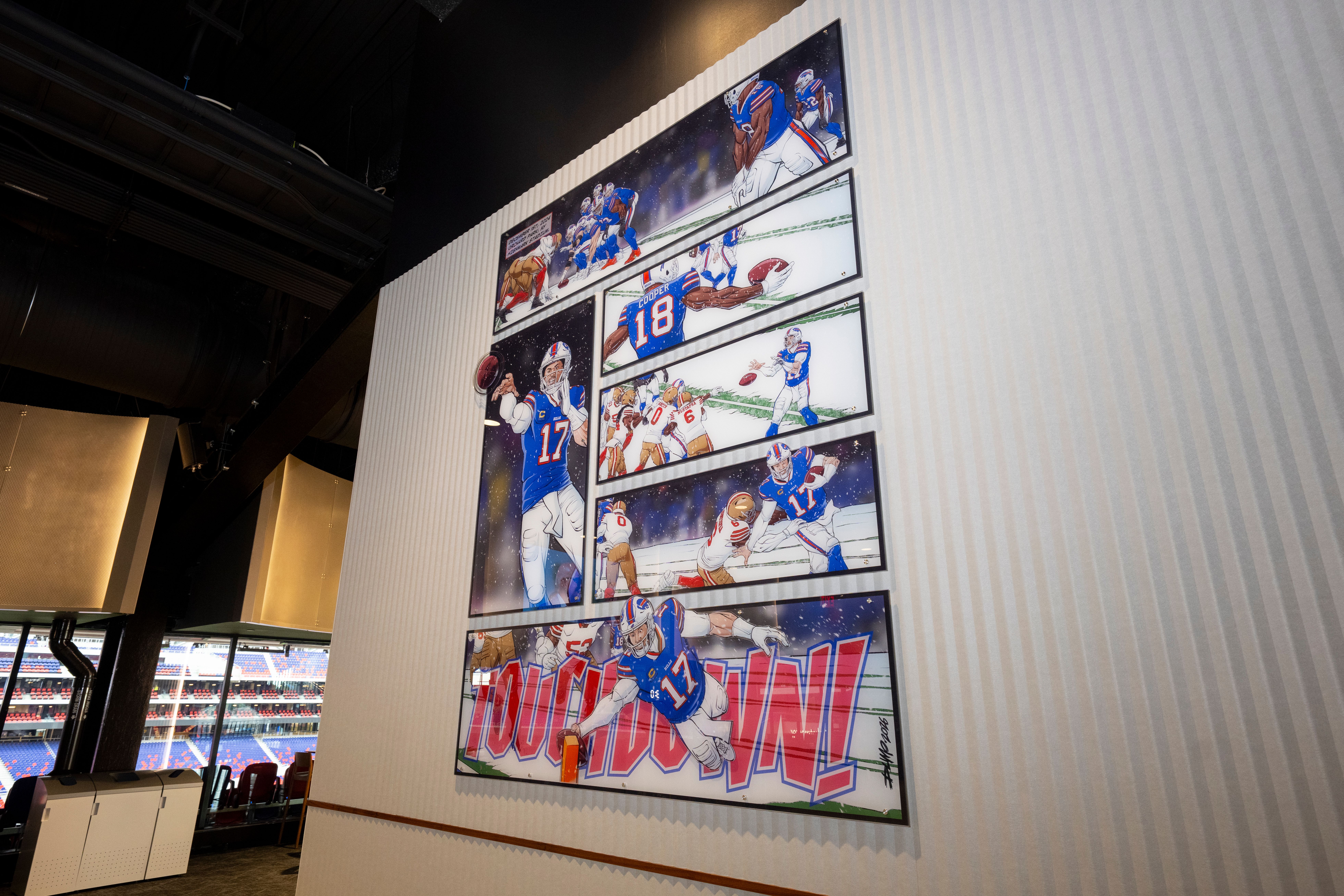 Public Art Program Stadium Pieces, July 22, 2026 at HIghmark Stadium.