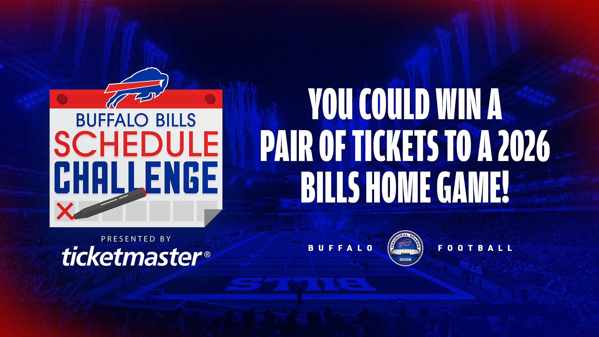 Buffalo Bills Schedule Challenge