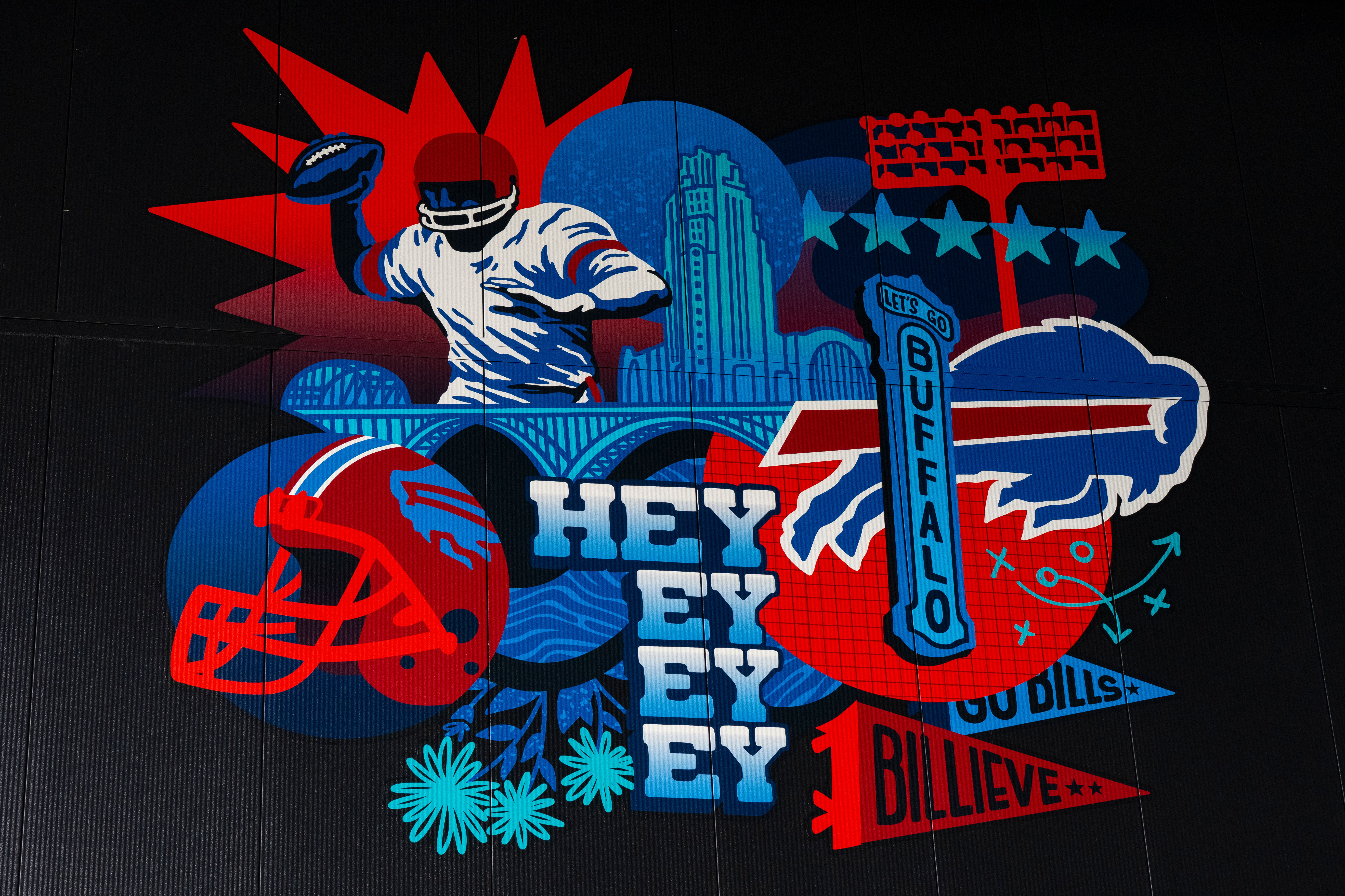 Public Art Program Stadium Pieces, July 22, 2026 at HIghmark Stadium.