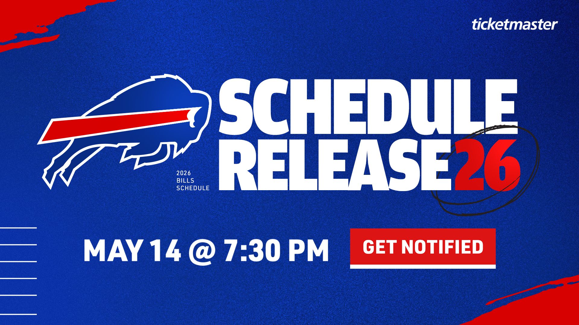 Get Notified When the 2026 Schedule Drops!