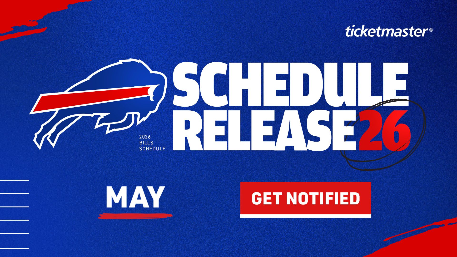 Get Notified When the 2026 Schedule Drops!