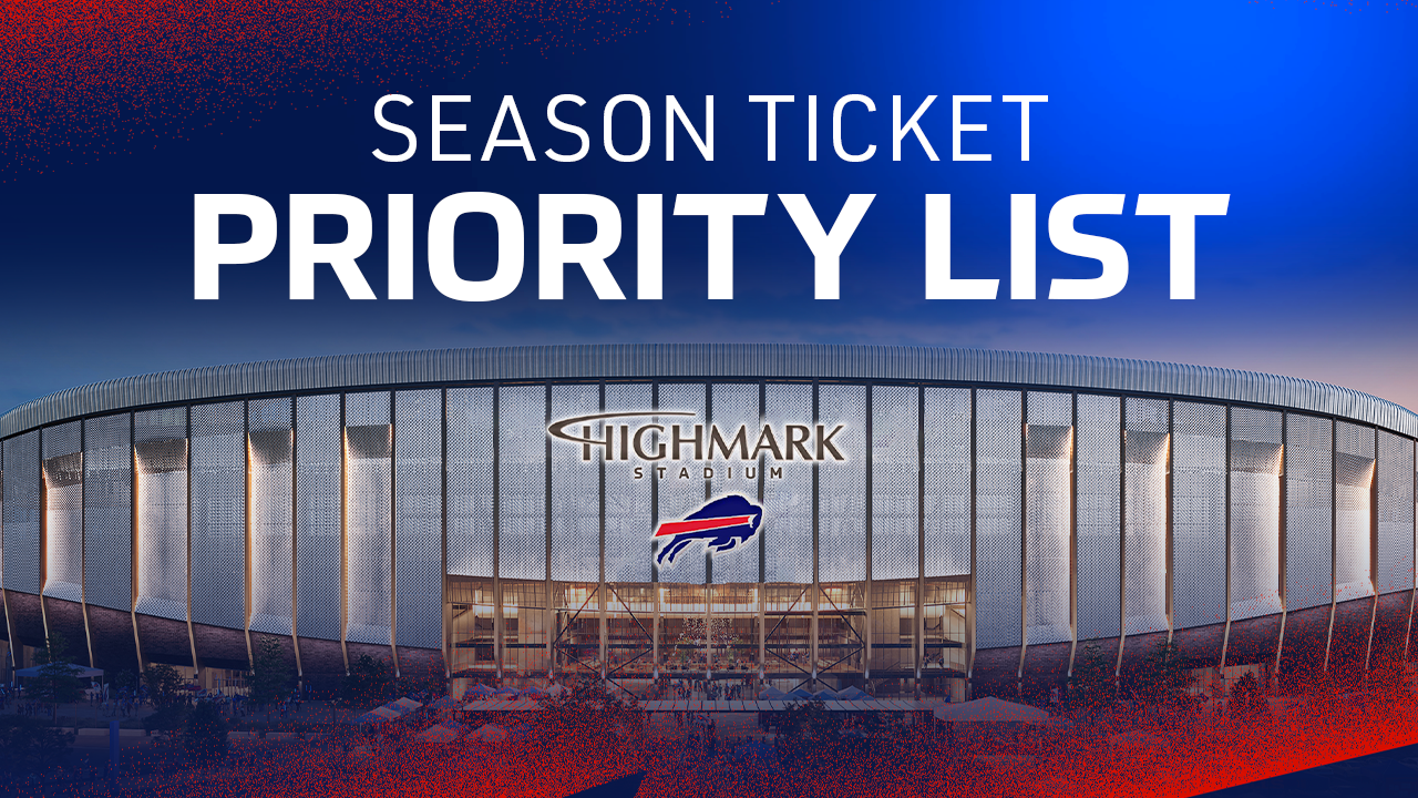 Lock in your priority for seats in Highmark Stadium