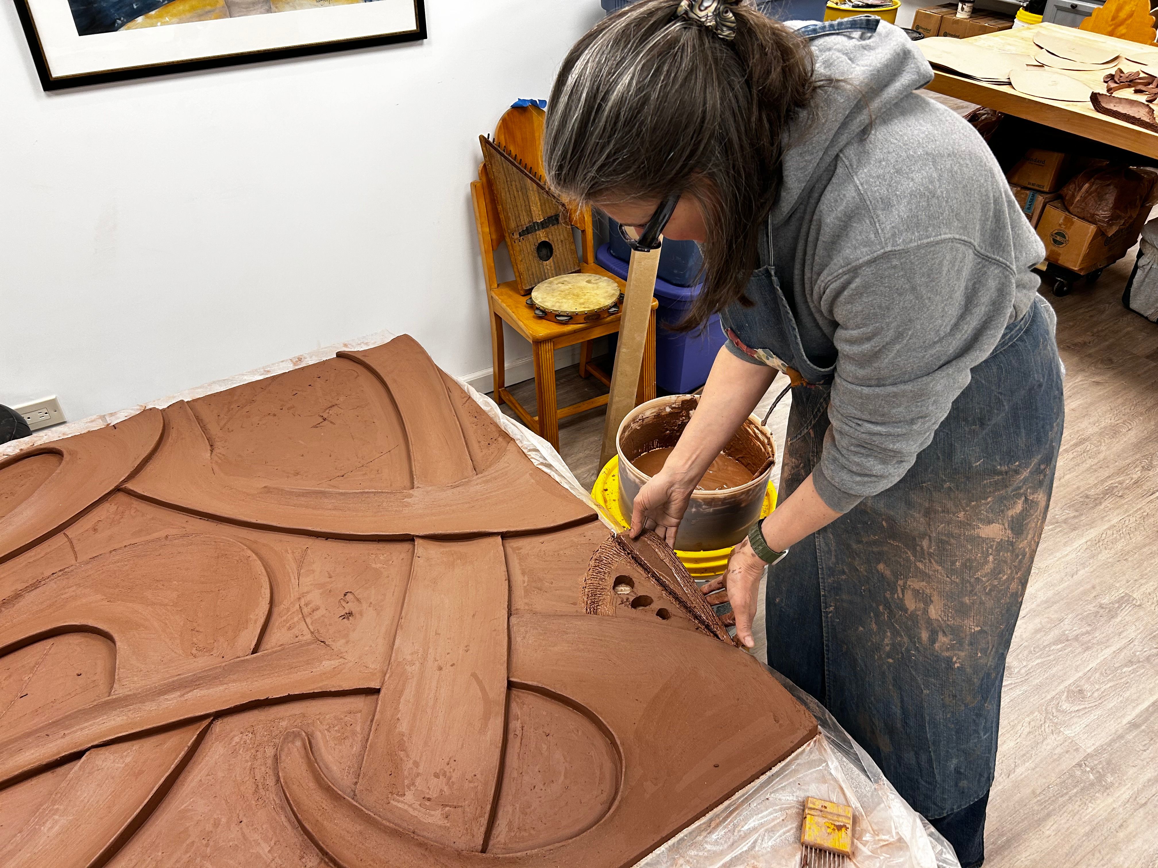 Interior construction of popped out forms