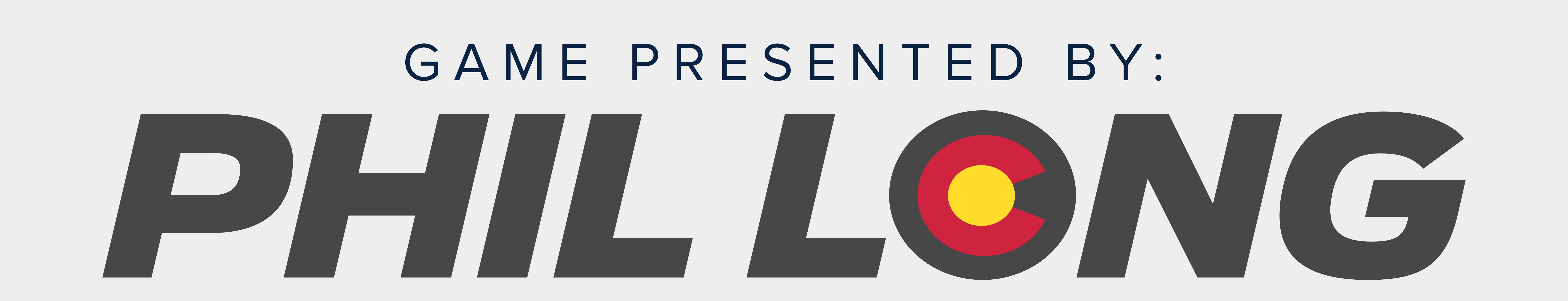 Game Presented by Phil Long