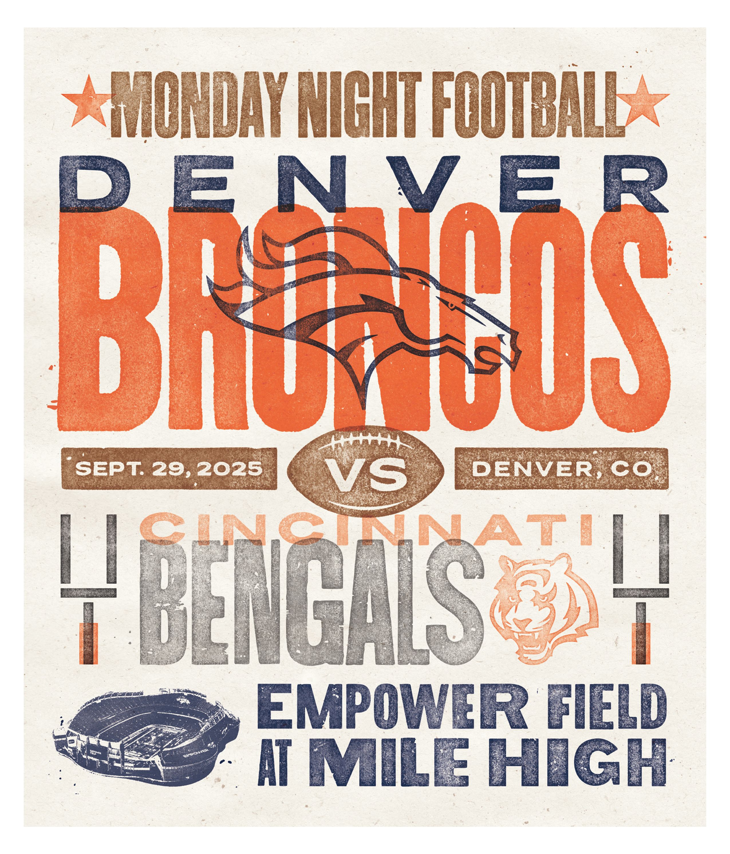 Broncos vs. Bengals | 9/29/25