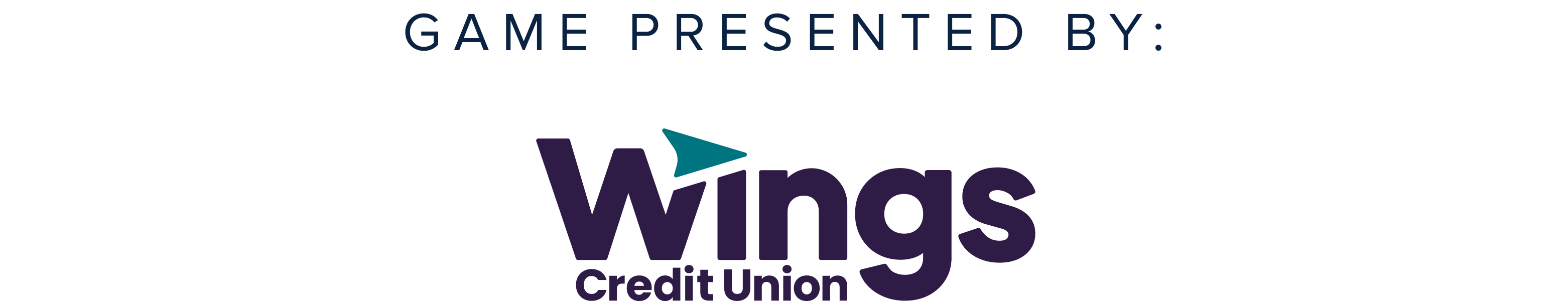 Game Presented by Wings Credit Union