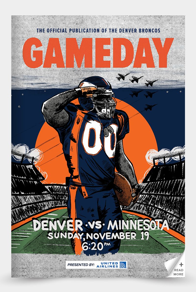 Read the 2023 Vikings vs. Broncos Gameday Program