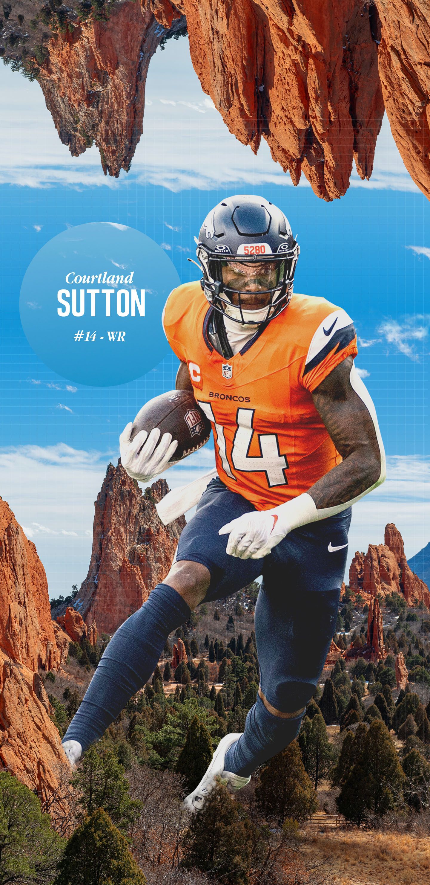 Download the Colorado Courtland Sutton wallpaper for mobile