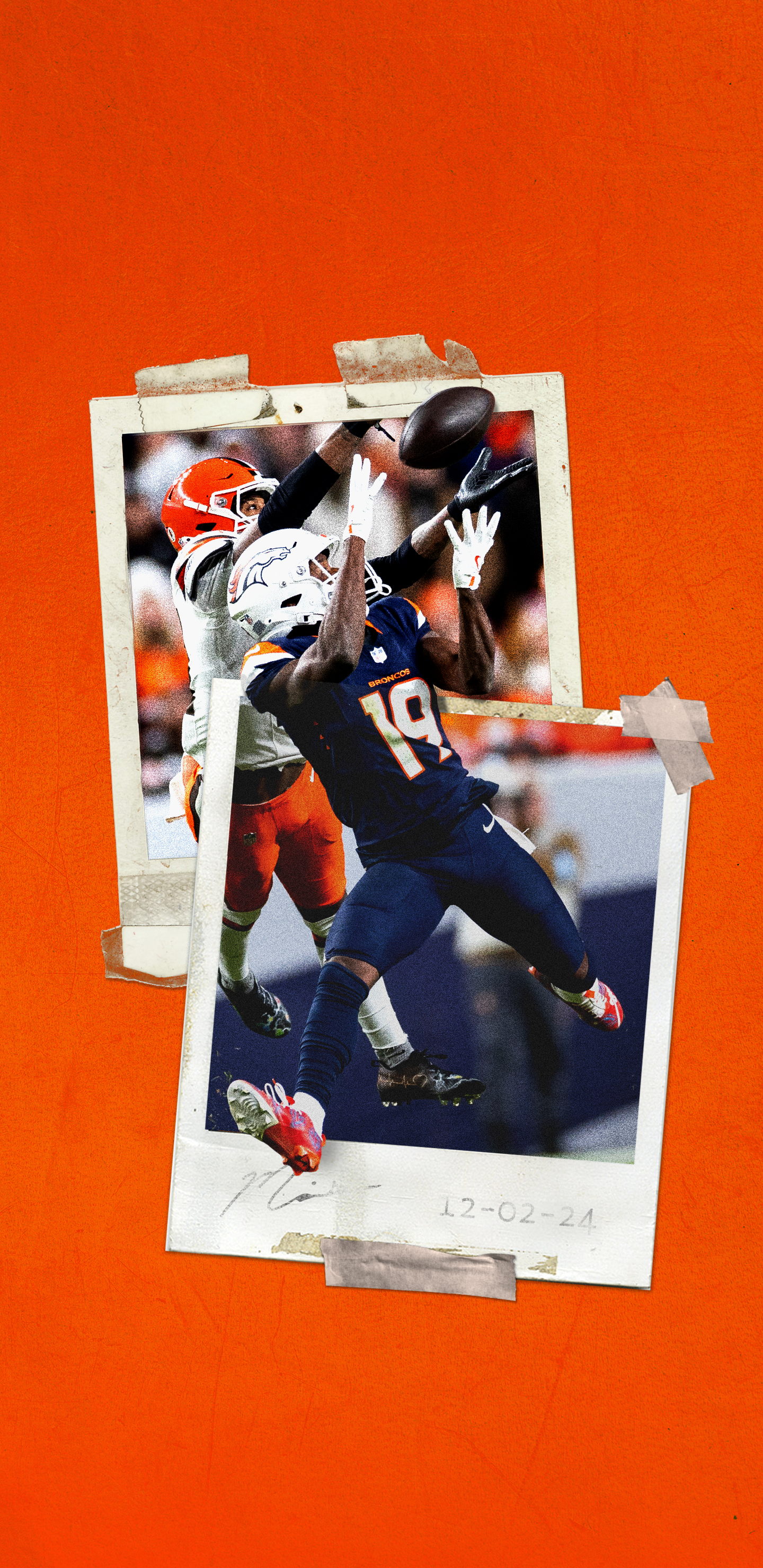 Download the Marvin Mims Jr. Catch wallpaper for mobile