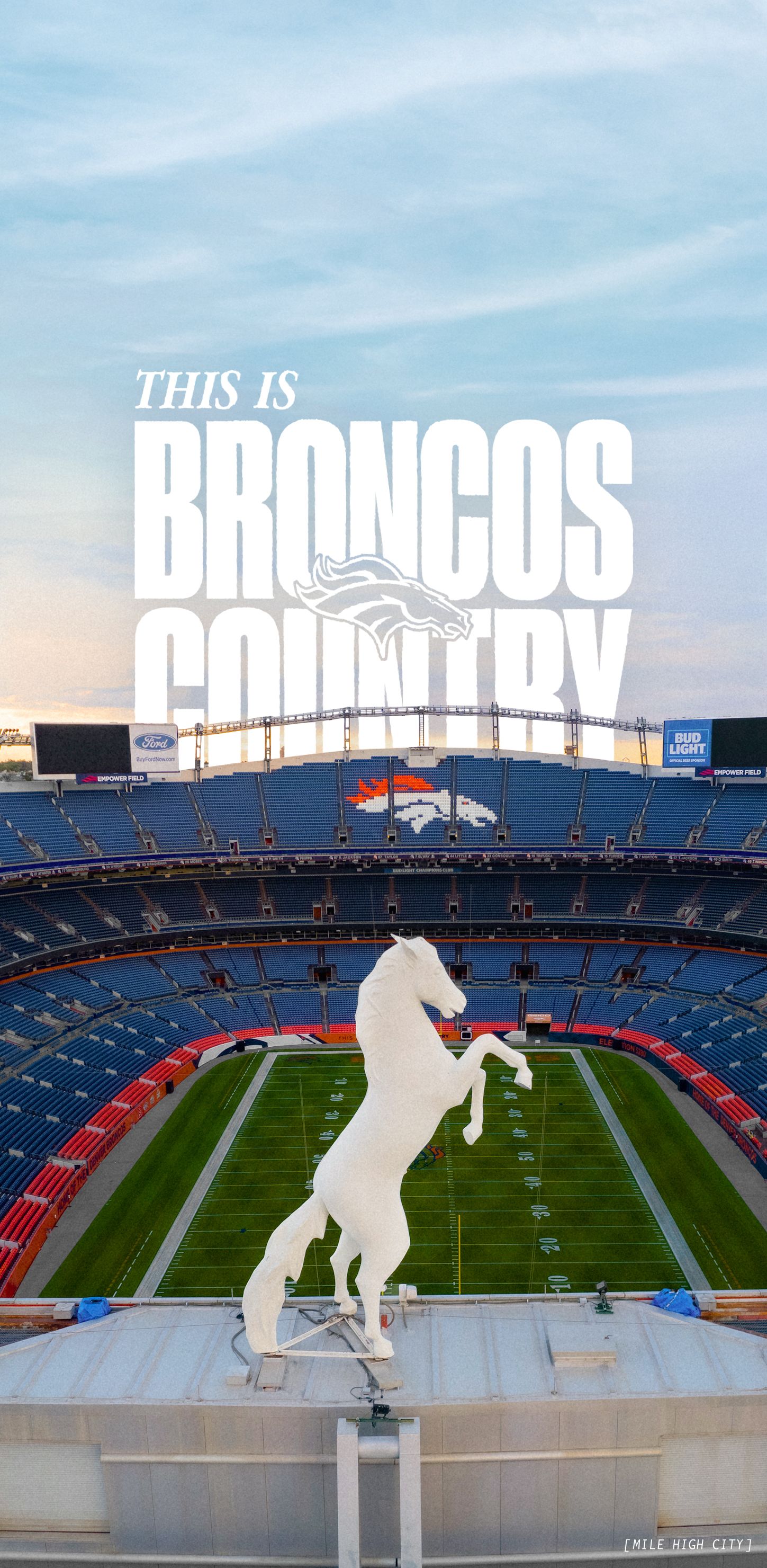 Download the Broncos Country wallpaper for mobile