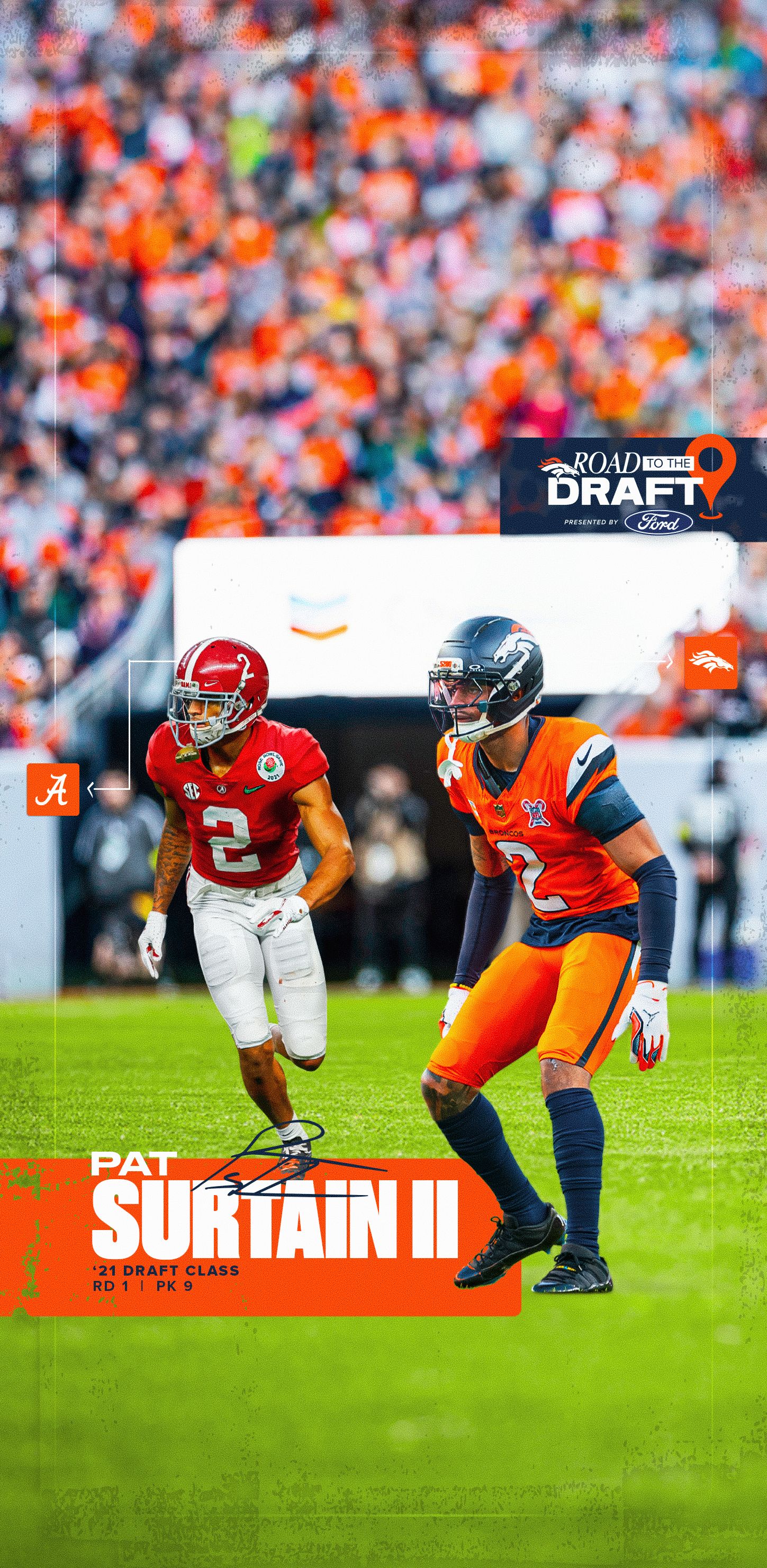 Download Road to Draft Surtain II wallpaper for mobile