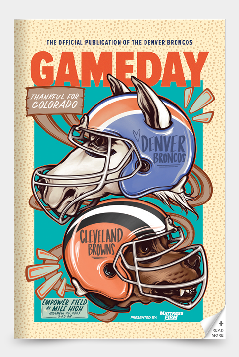 Read the 2023 Browns vs. Broncos Gameday Program