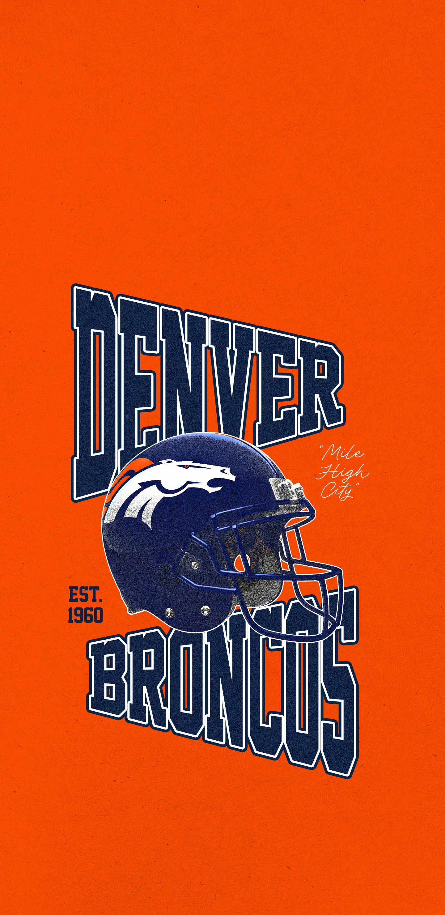 Denver Broncos Helmet