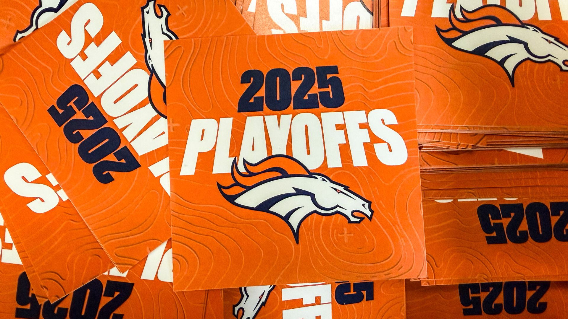 Photo of 2025 Broncos Playoff Stickers