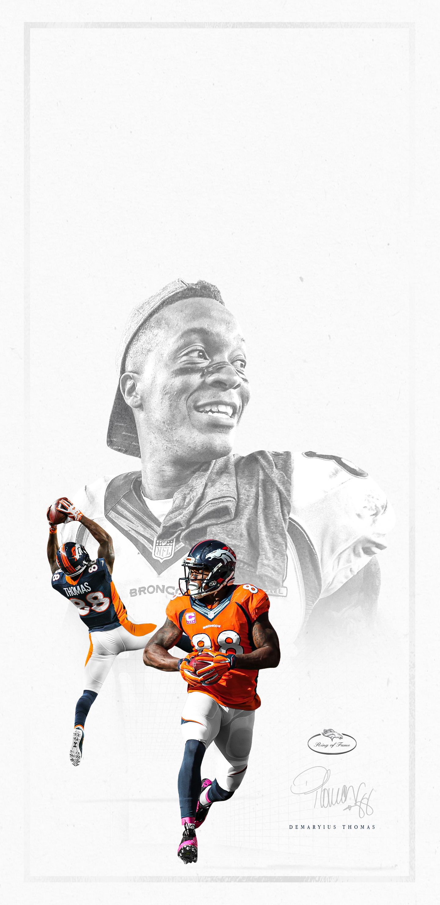 Download the Demaryius Thomas wallpaper for mobile