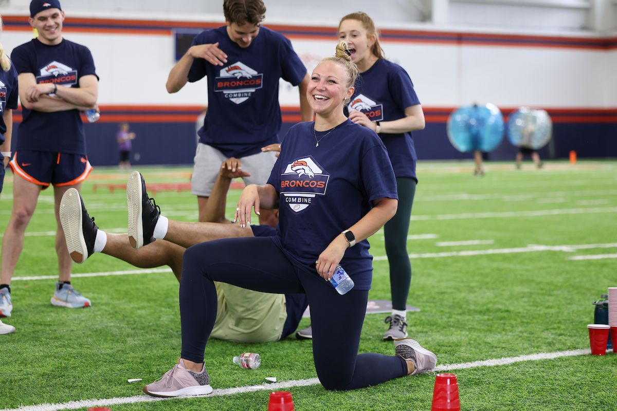 Photos during the Broncos Combine on Friday, June 30, 2023 at Centura Health Training Center in Englewood, Colorado.
Photo by Gabriel Christus / Denver Broncos